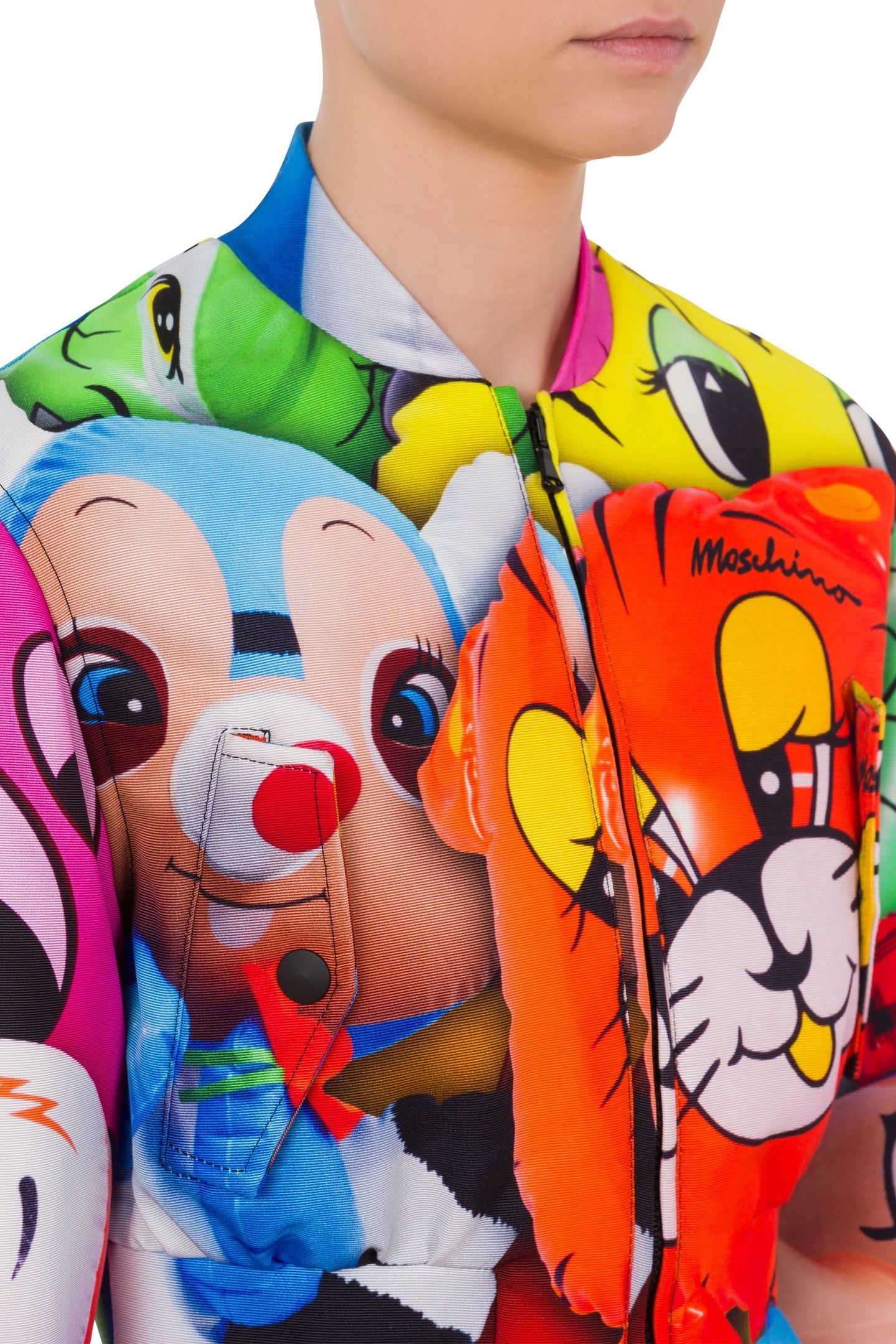 INFLATABLE ANIMALS OTTOMAN BOMBER JACKET MULTICOLOR 4
