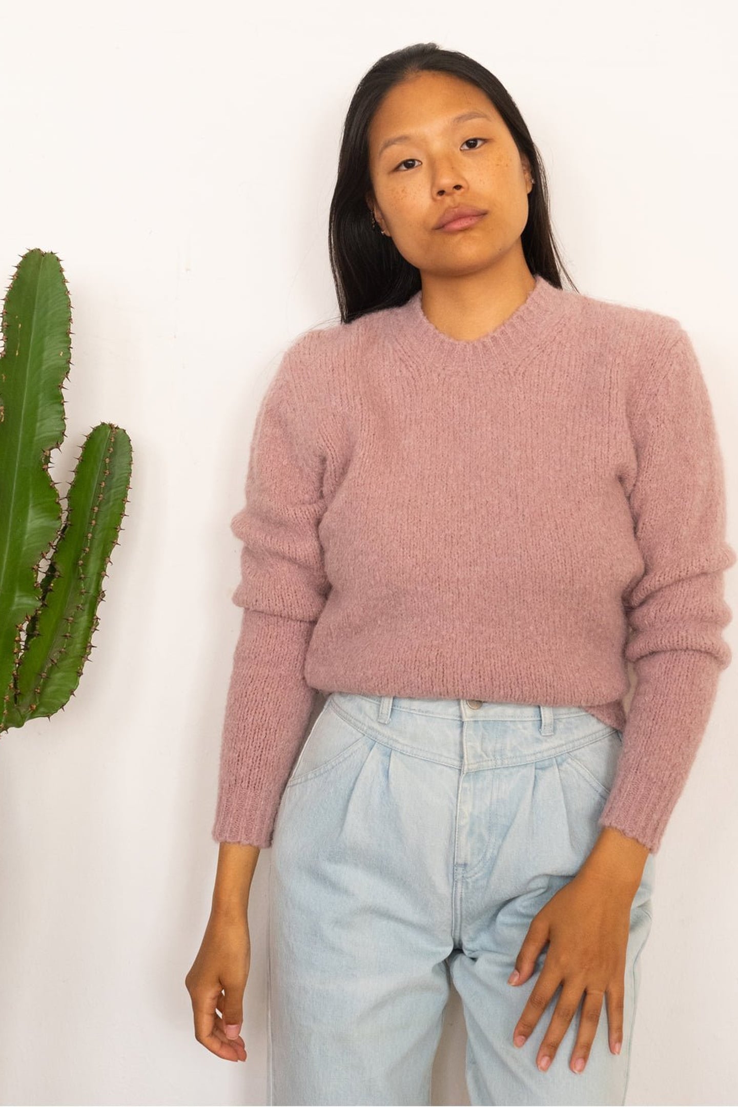 KYTHIRA KNIT SOFT PINK 1