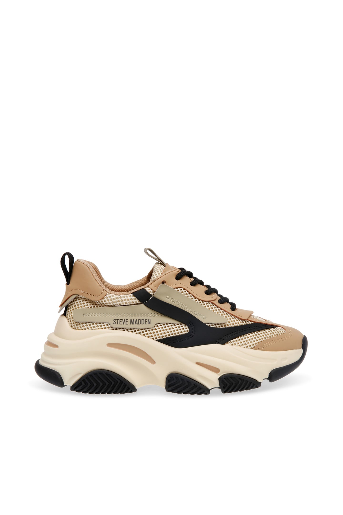 POSSESSION-E SNEAKERS KHAKI/BLACK 1