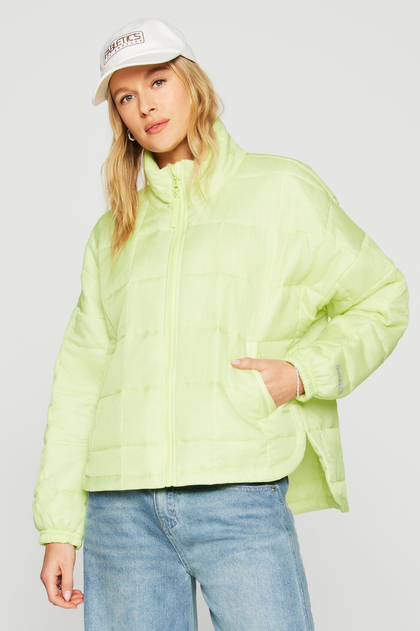 DAYDREAMER QUILTED JACKET MORNING DEW 1