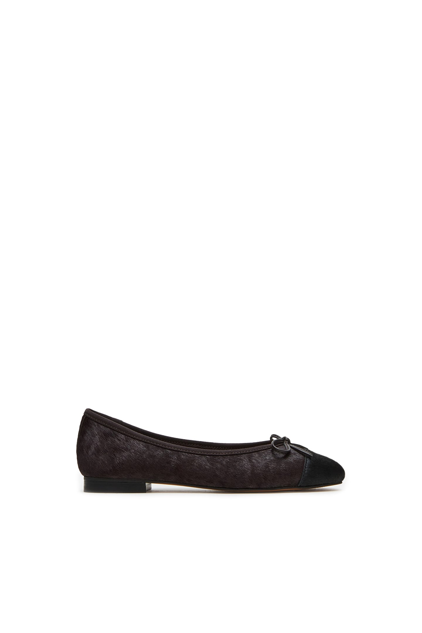 ETERNAL-L FLAT SHOES BLACK/BROWN 2