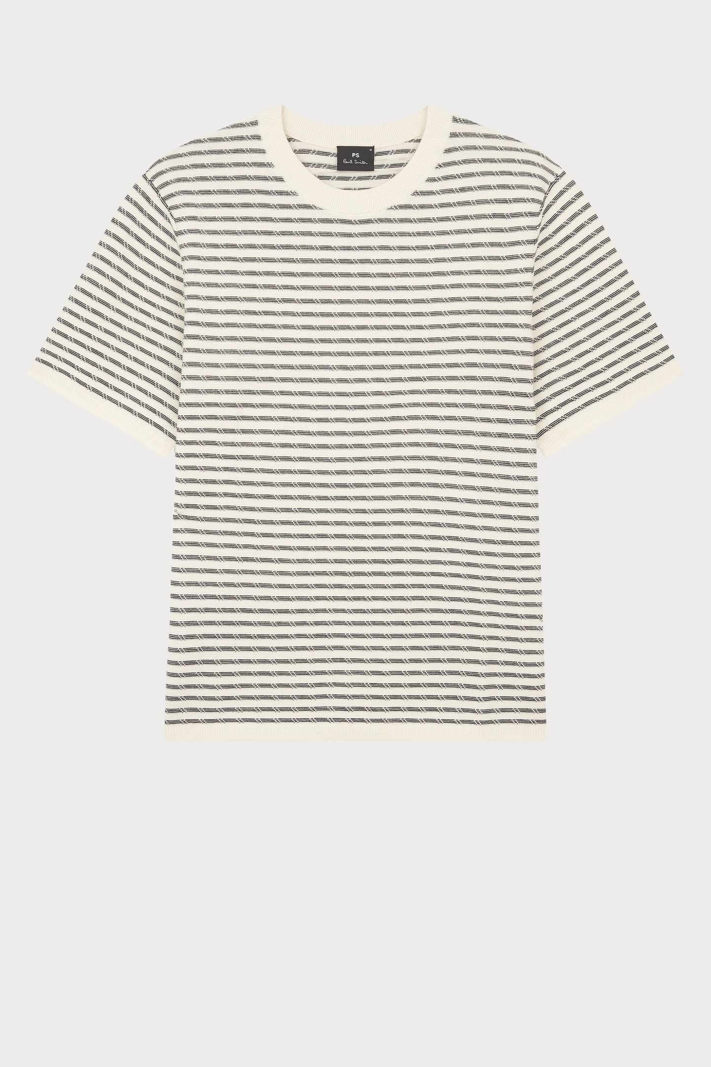 MENS SWEATER SS T SHIRT OFF WHITE 1