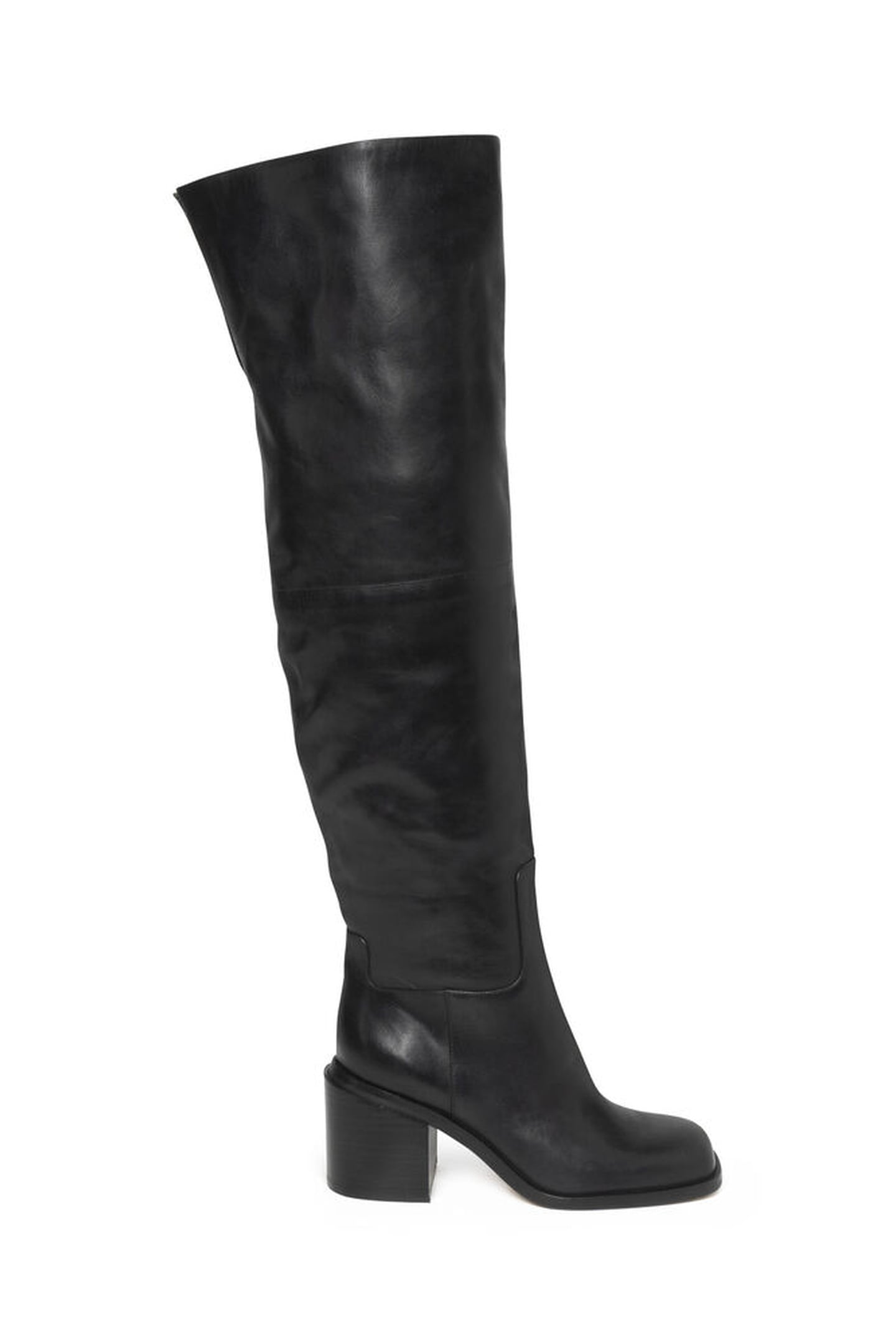 VENUS BOOTS BLACK LEATHER 1