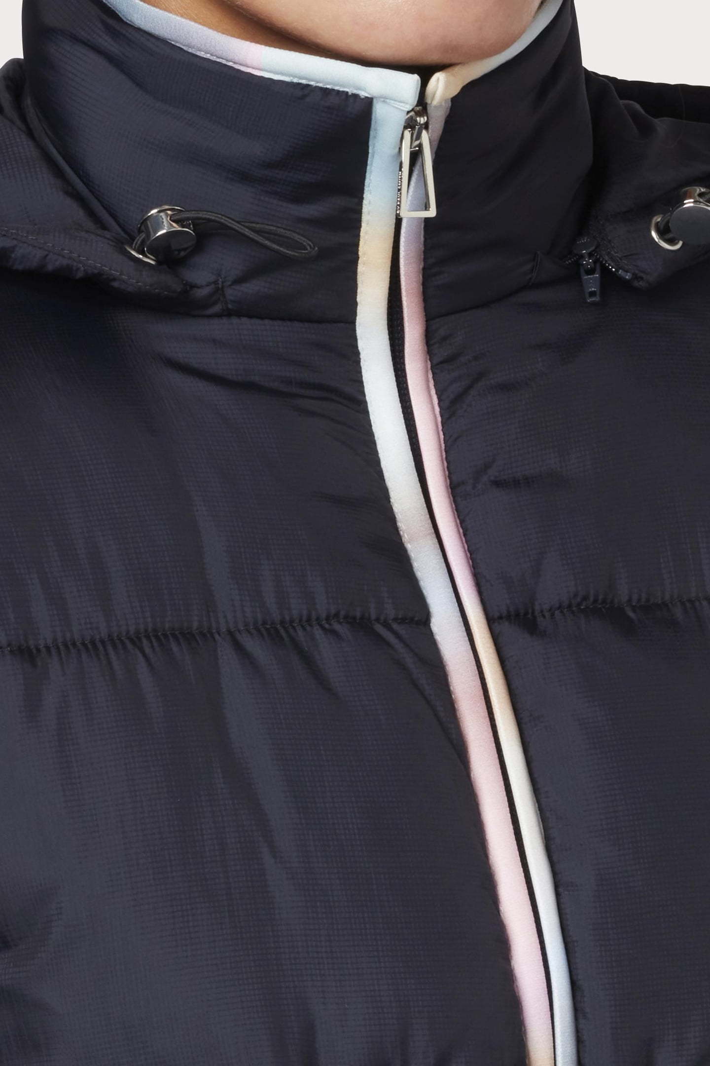 WOMENS FIBRE DOWN JACKET VERY DARK NAVY 8