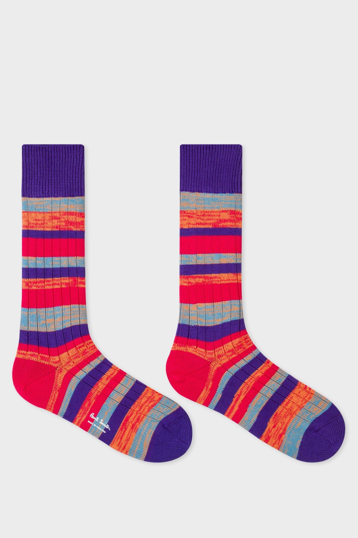 MEN SOCK KEN CHUNKY DARK VIOLET 1
