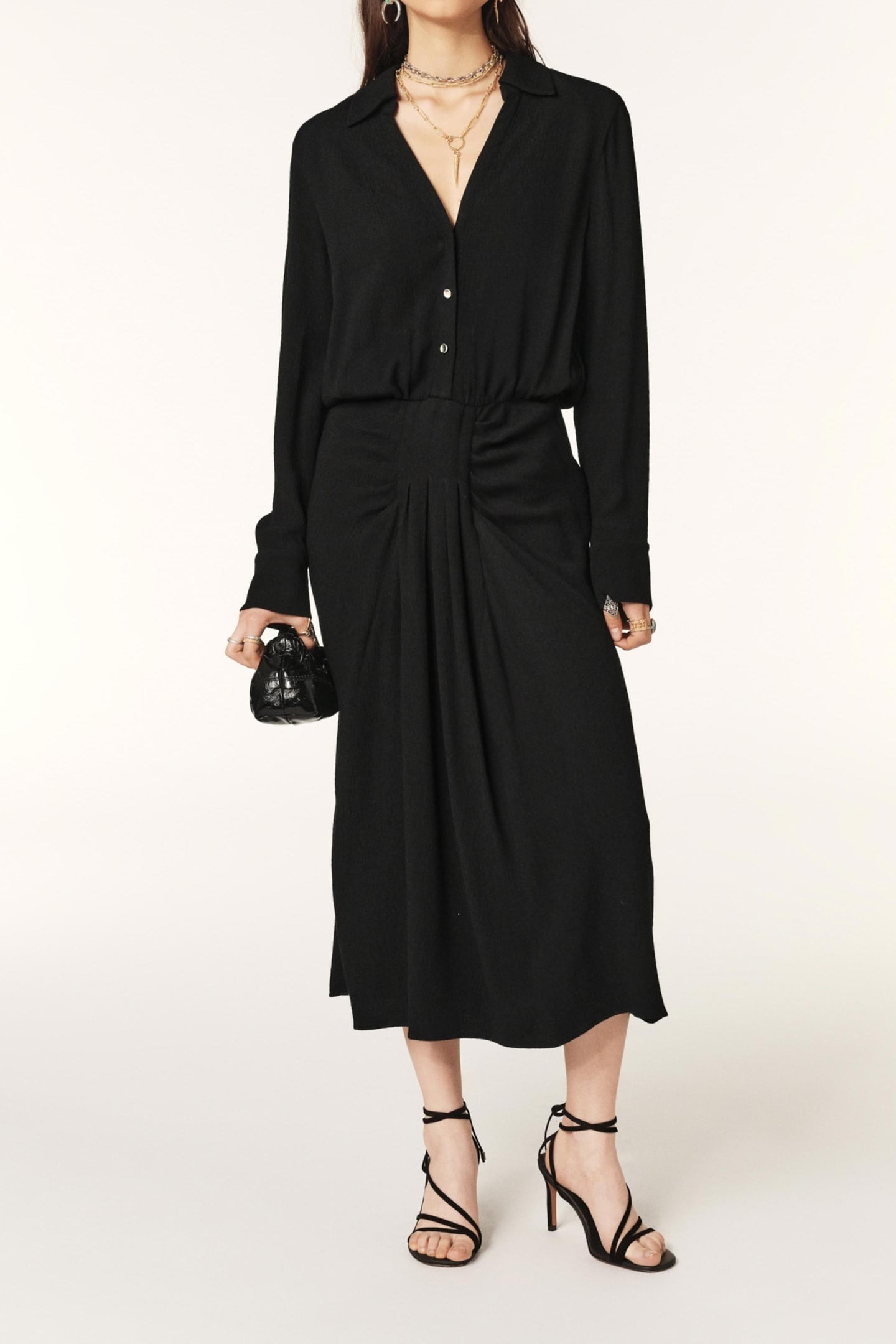 MID-LENGTH DRESS BLACK 1