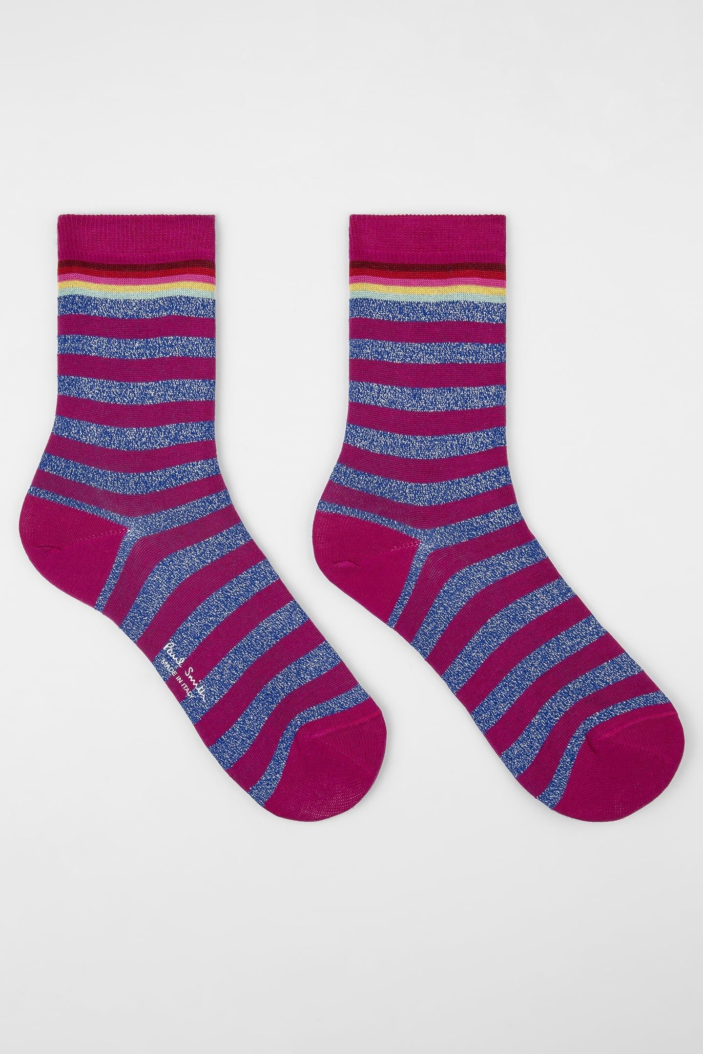 WOMENS SOCK ARIANNE FUCHSIA 1