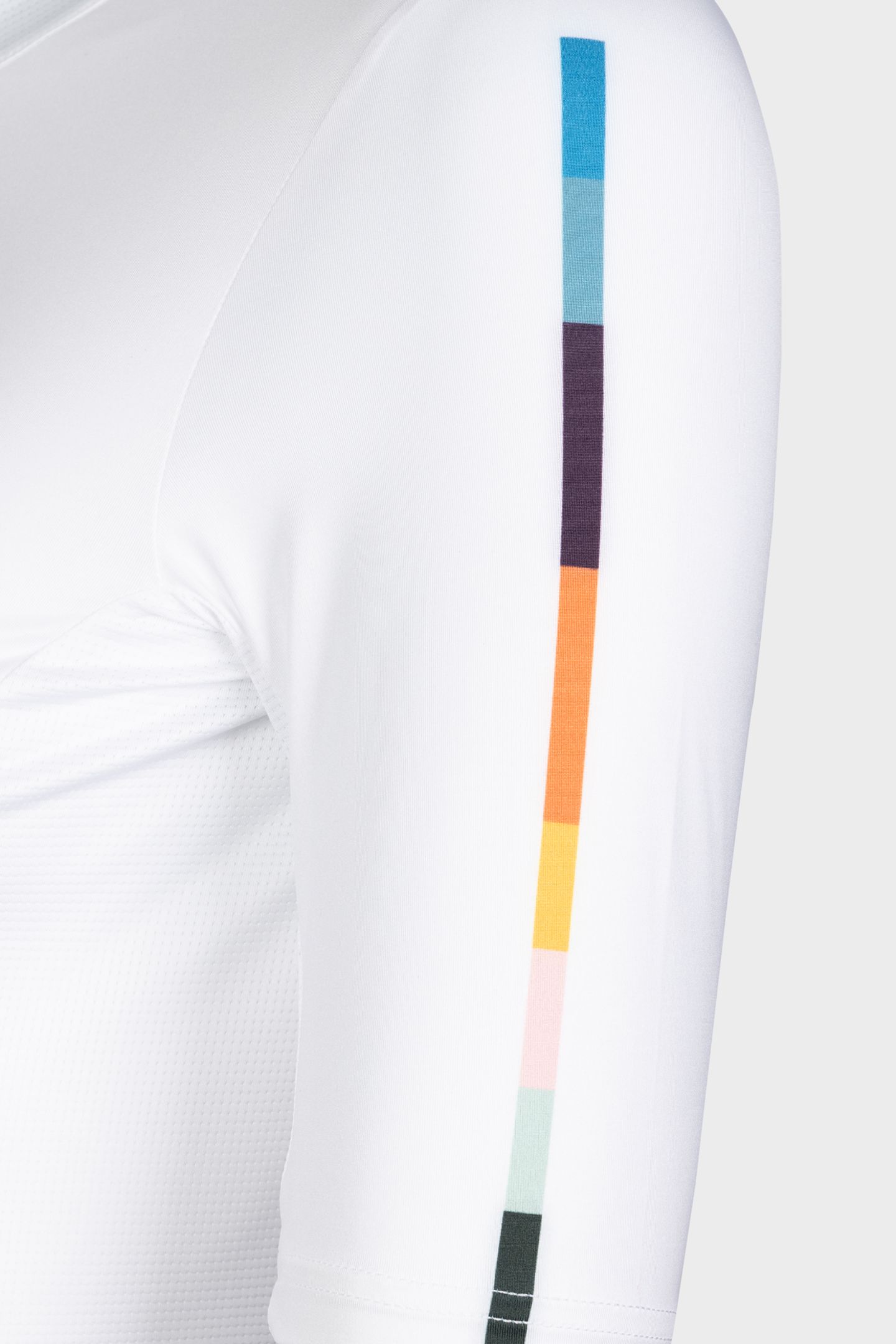 WOMENS CYCLE JERSEY S/S ARTIST BLOCK WHITE 8