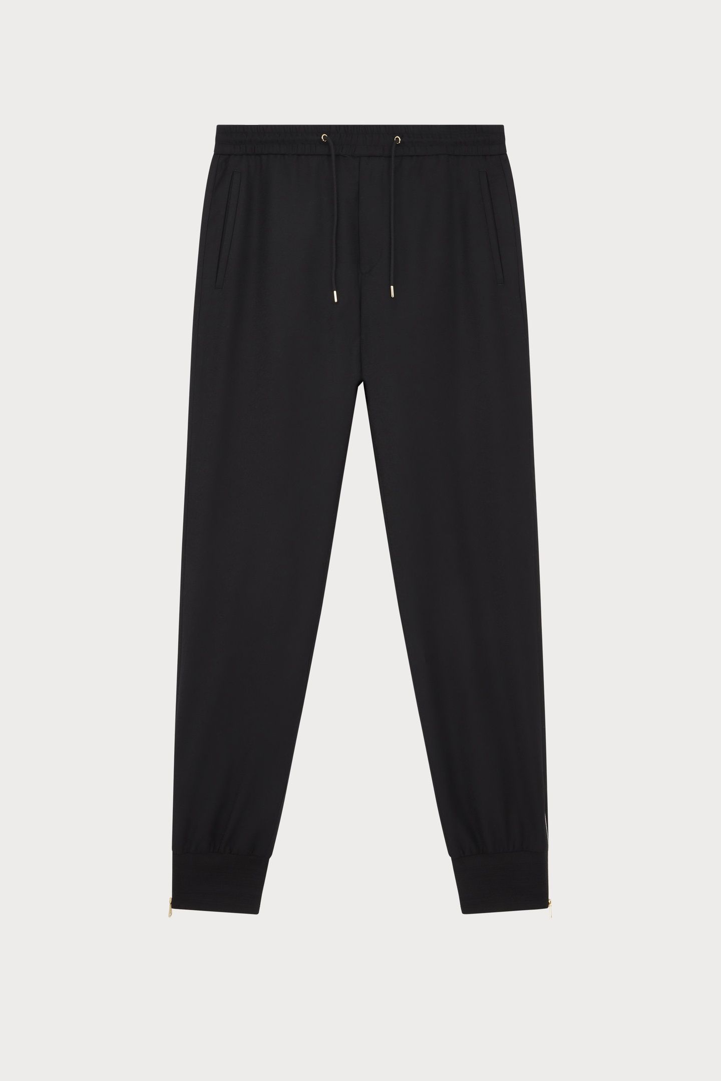 MENS DRAWCORD TROUSER BLACK 1