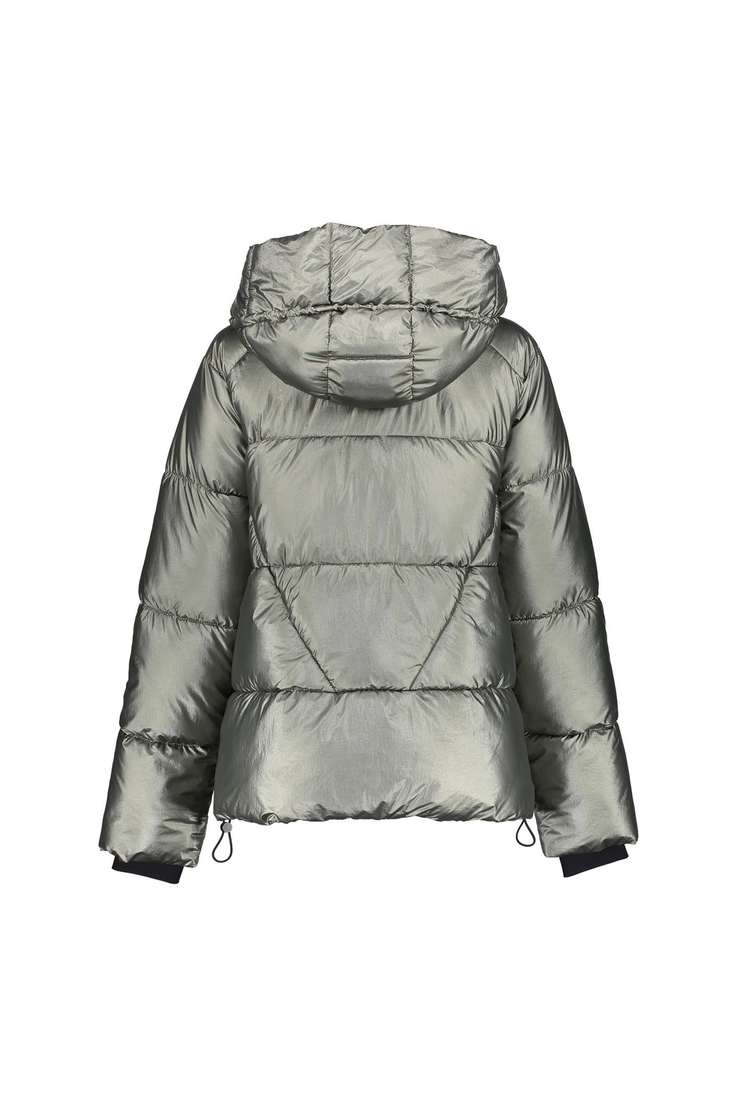 JACKET METALLIC SHORT SOFT GREEN METALLIC 2