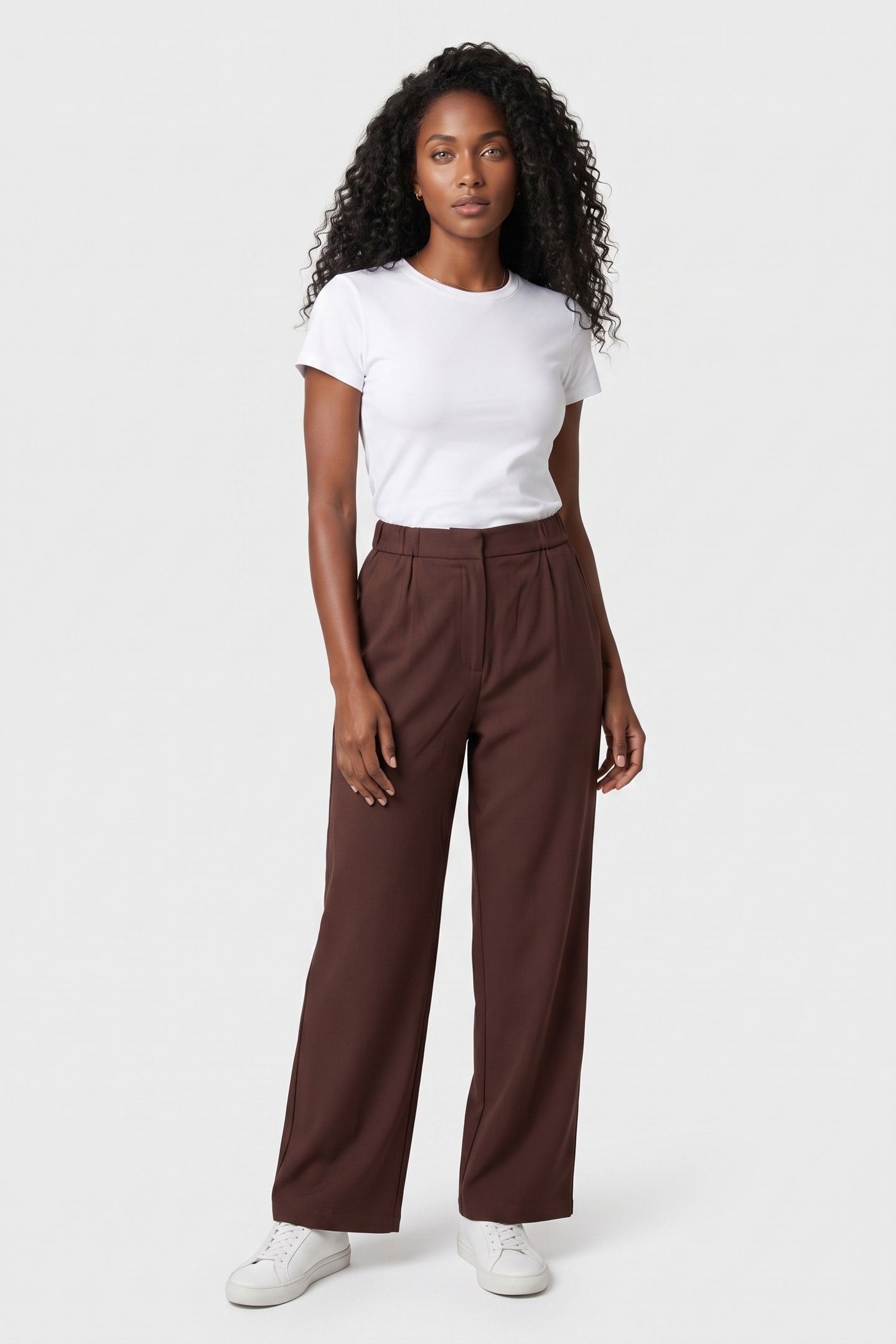 VERA PANTS PANTS BORDEAUX 1