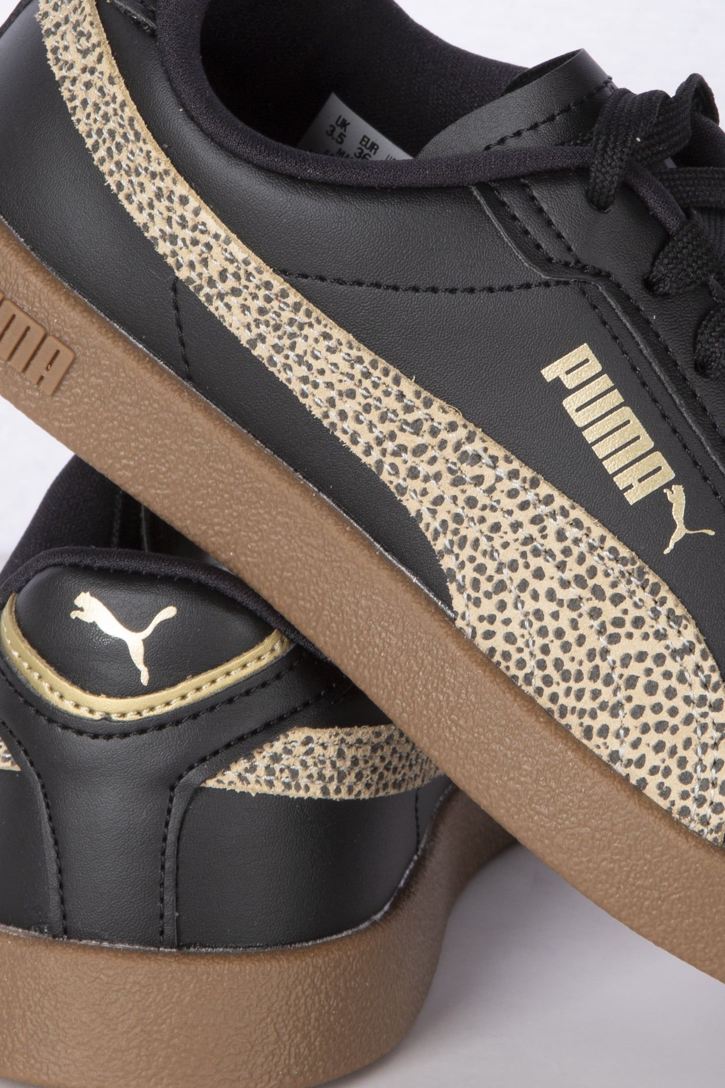PUMA CLUB II ERA TOPCAT BLACK-TOASTED ALMOND 3