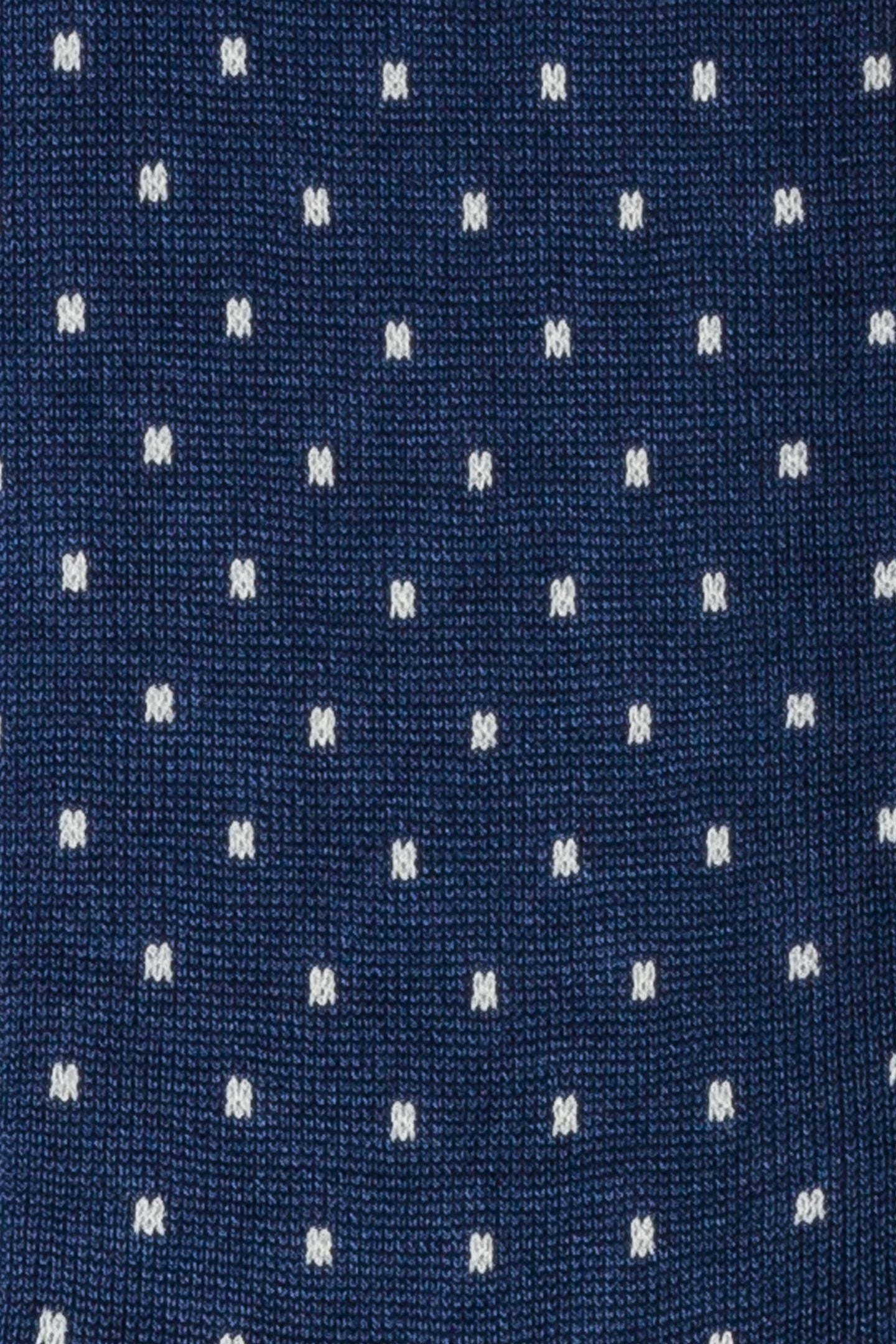 MEN SOCK PIN DOT NAVY 4