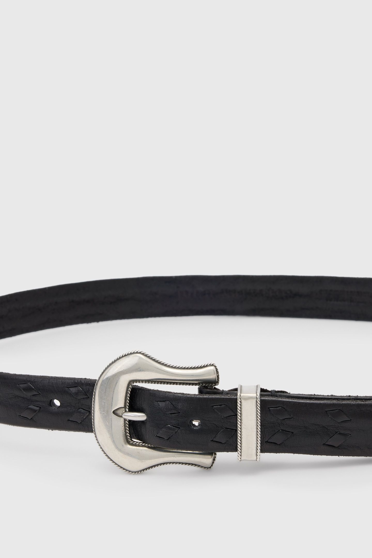 25MM - EASTWOOD ROPER BELT BLACK 2