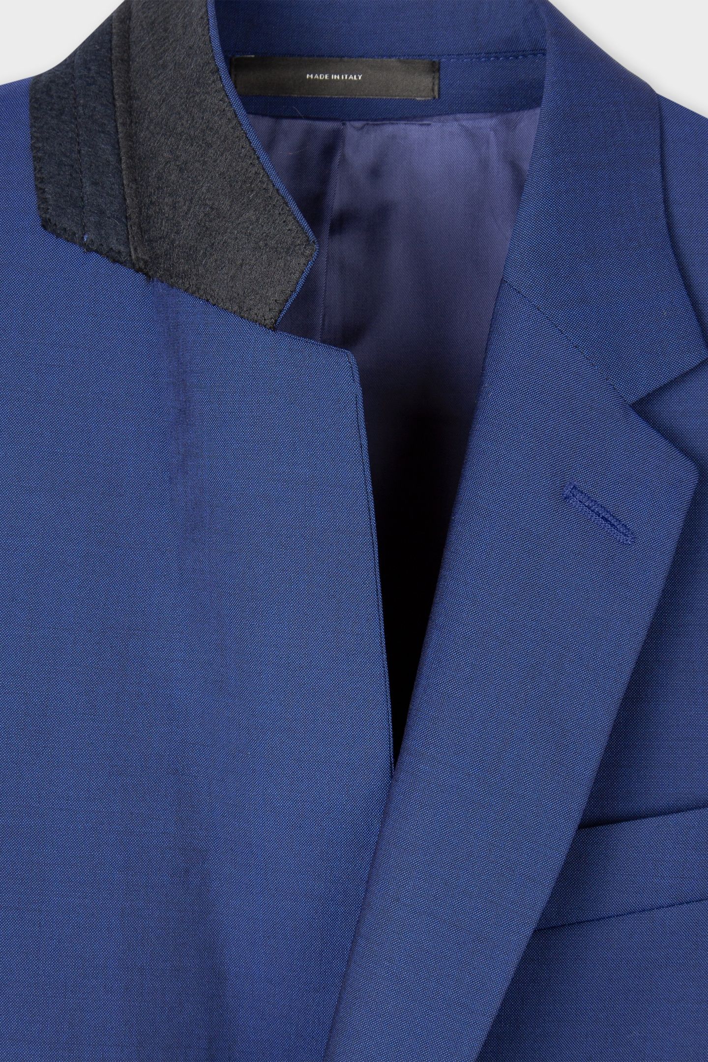 MENS TAILORED FIT 3PCE 2 BUTTON SUIT COBALT BLUE 10