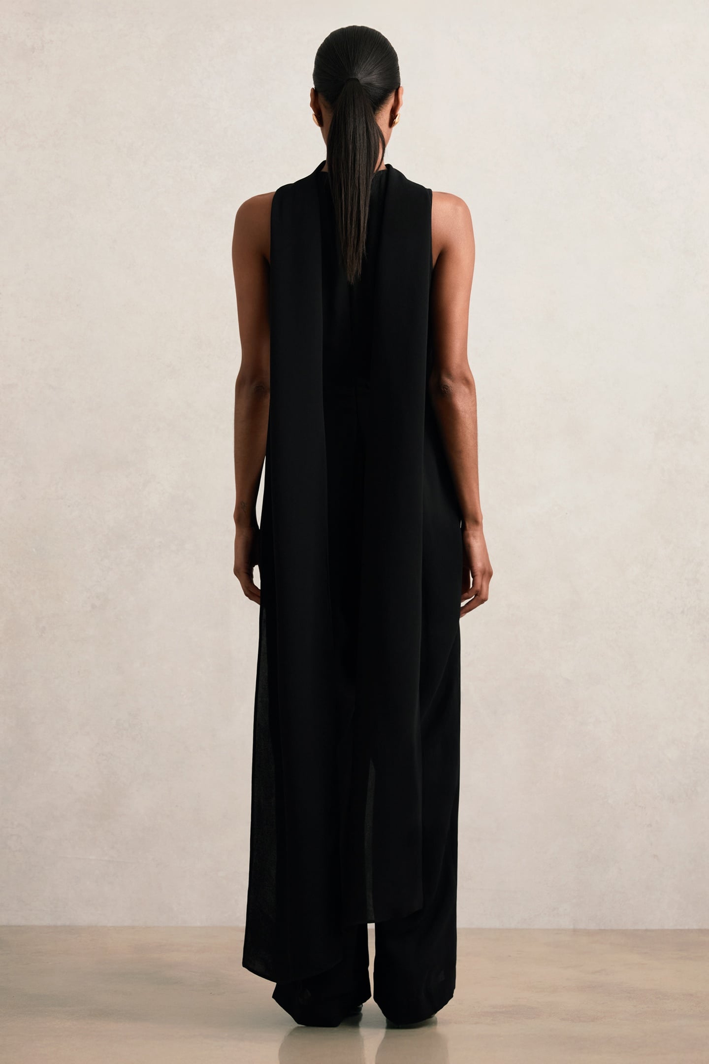 CAPEBACK JUMPSUIT BLACK 4