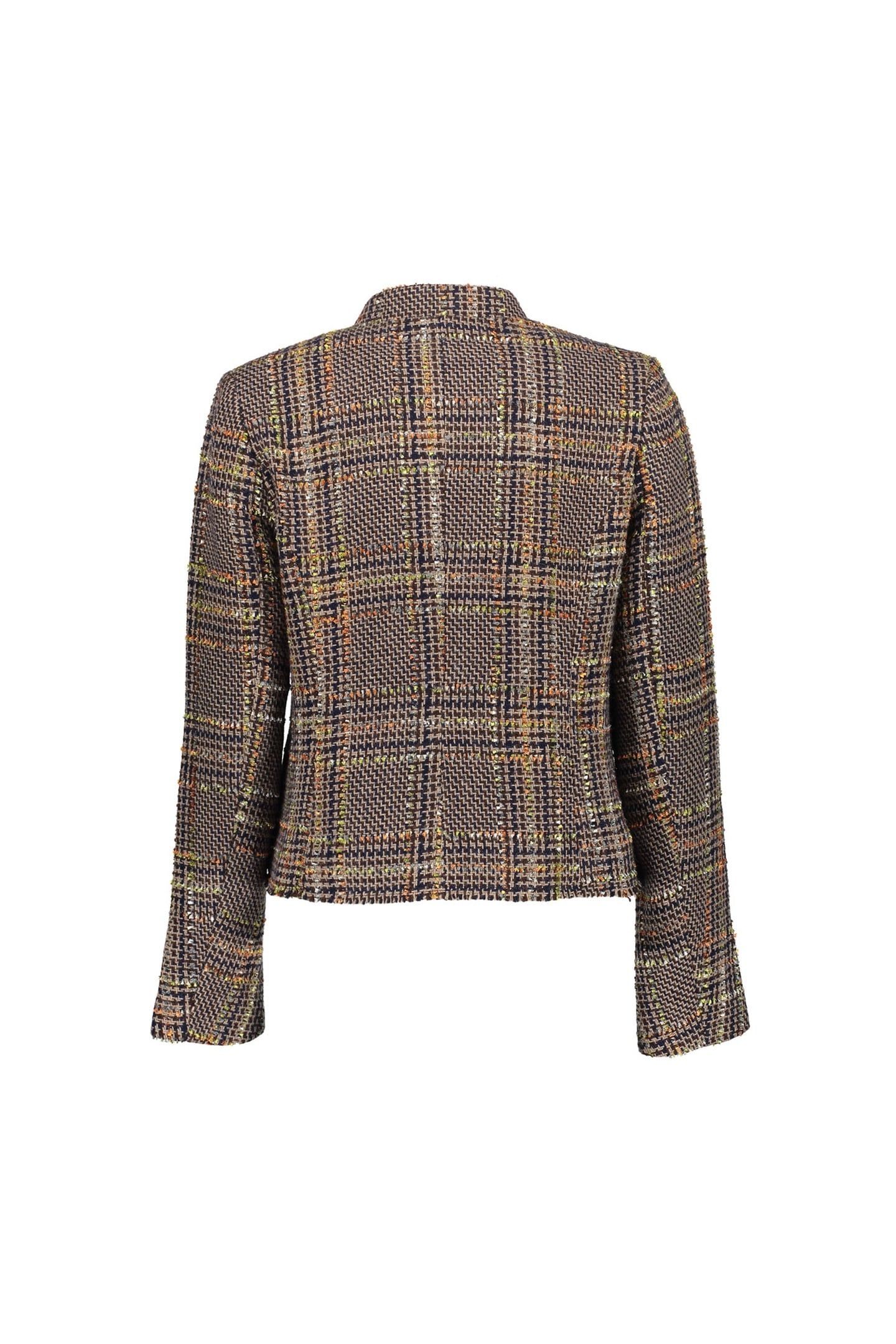 JACKET TWEED BROWN COMB 2