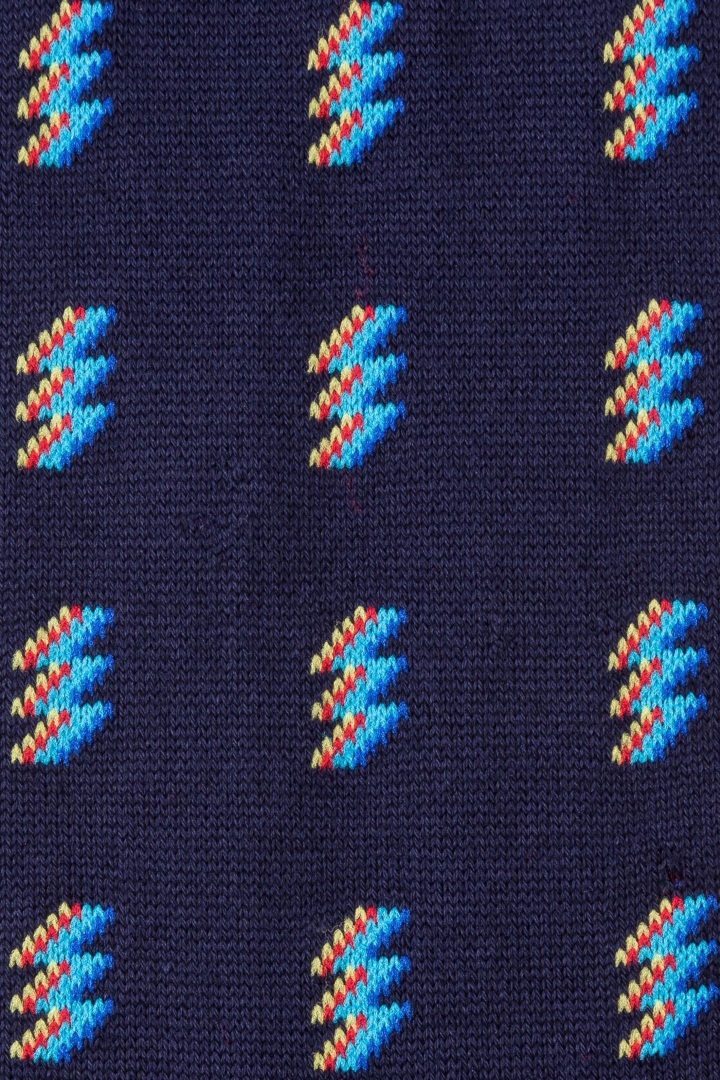 MEN SOCK FLURO FLASH NAVY 3