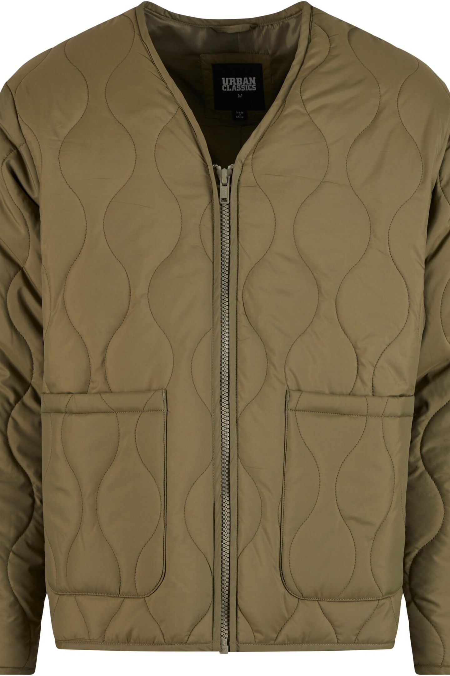 PADDED QUILTING JACKET OLIVE 3