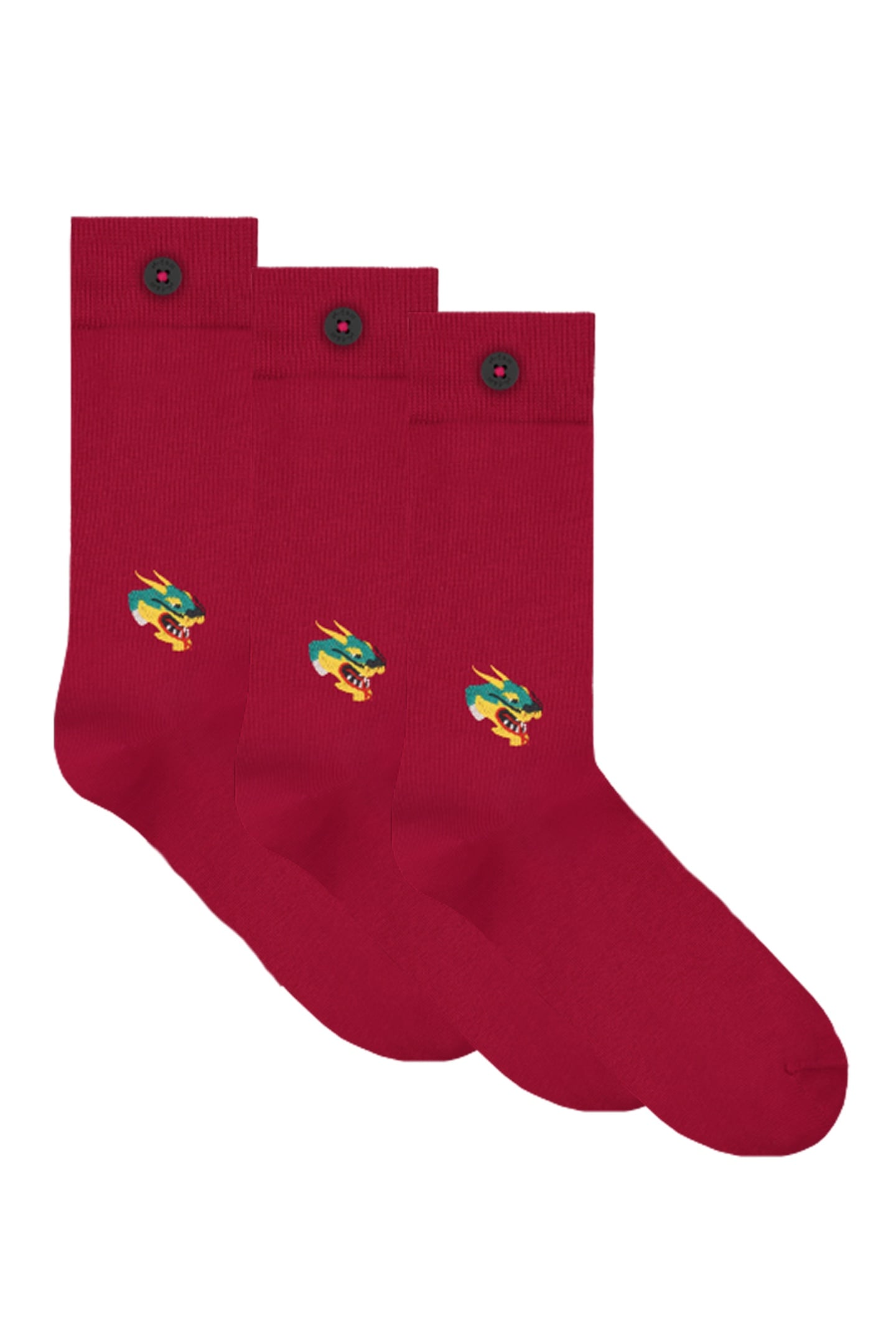 A-DAM 3-PACK CASUAL SOCKS DROGO SALSA 1