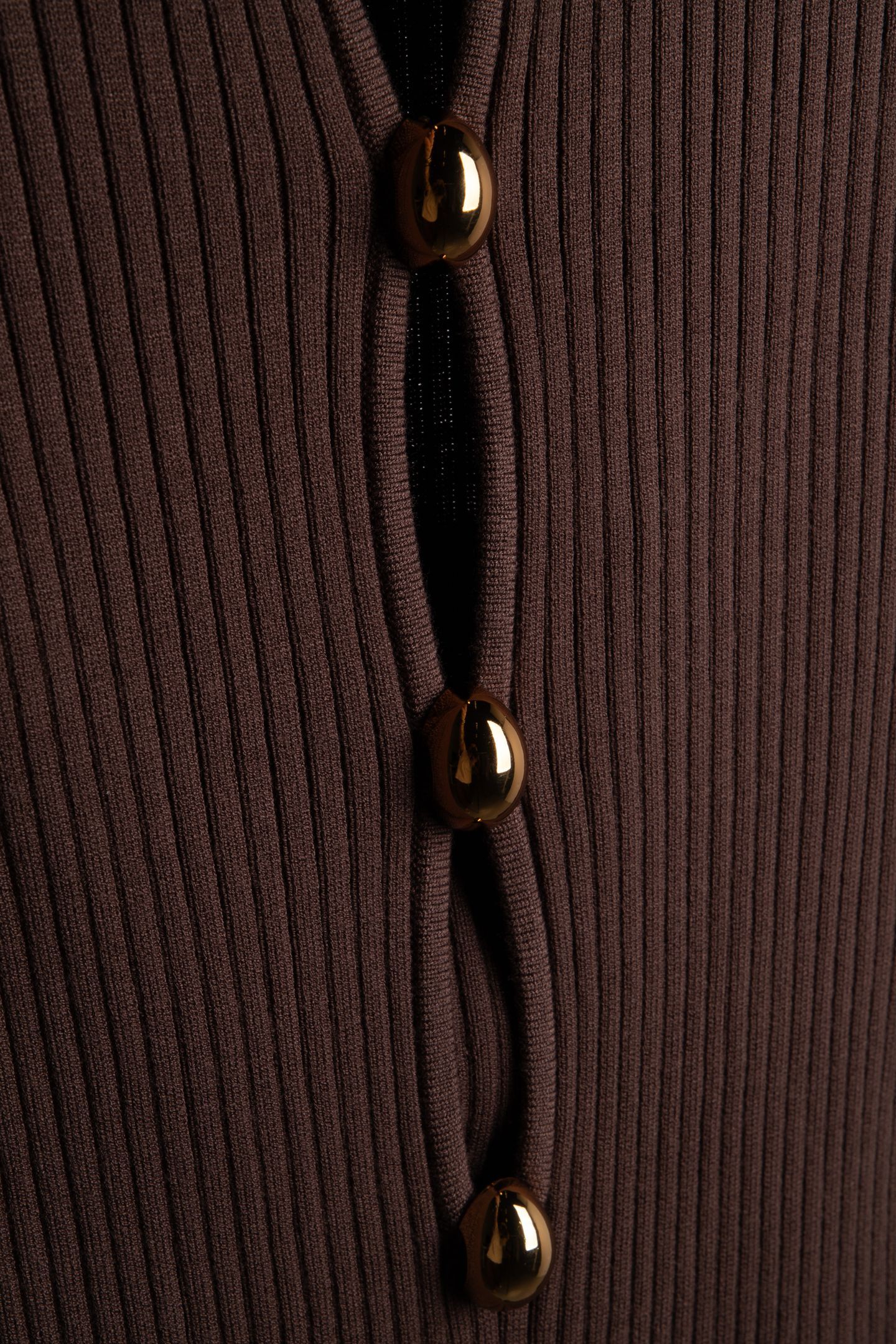 AGATHE RIBBED LS MID CHOCOLATE BROWNIE 4