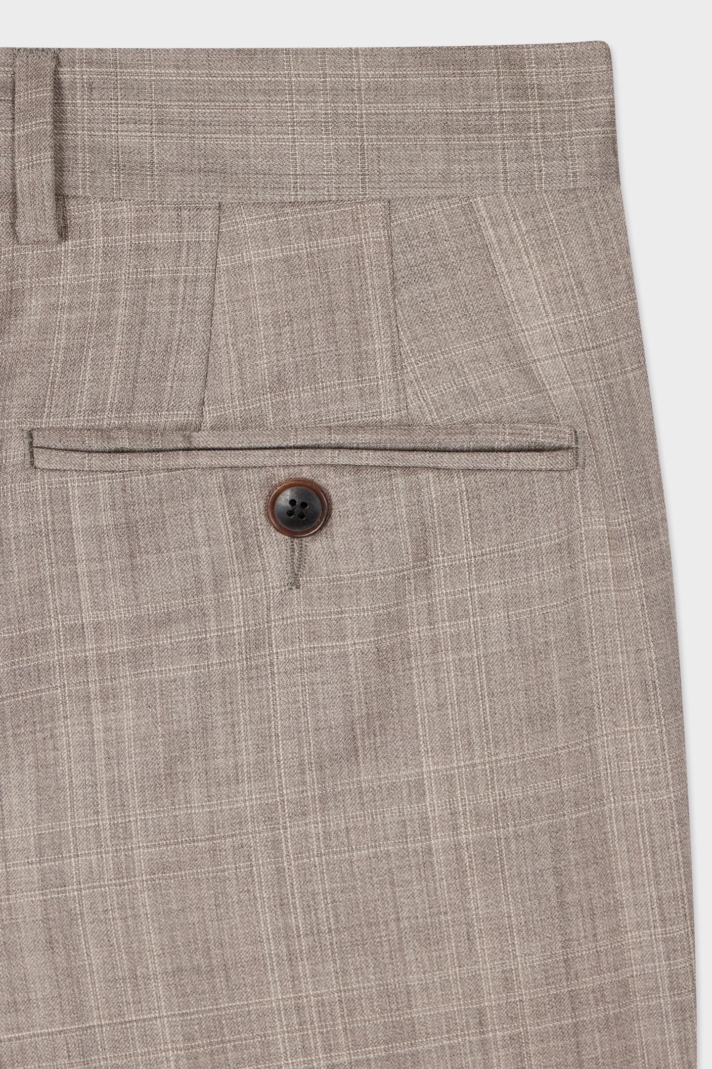 MENS 2 BUTTON SUIT GREY BEIGE 10