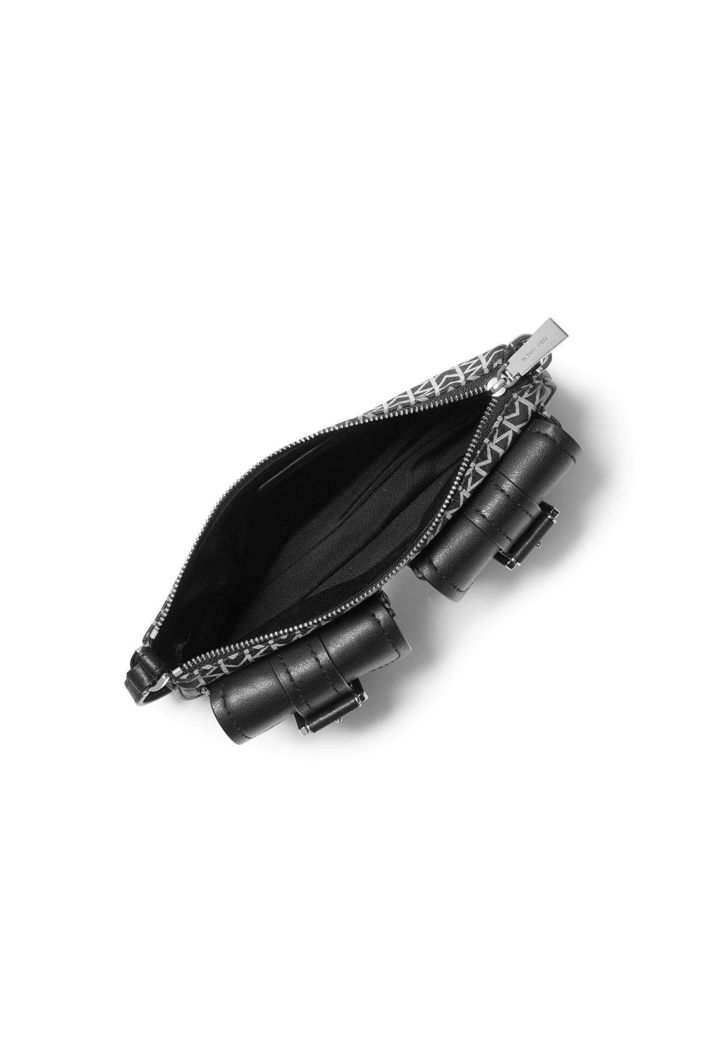 SMALL CONVERTIBLE POUCHETTE BLACK 3