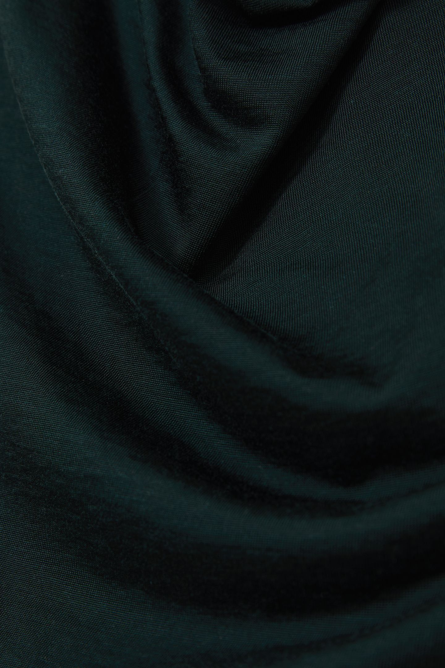 COWL NECK TOP GREEN 5