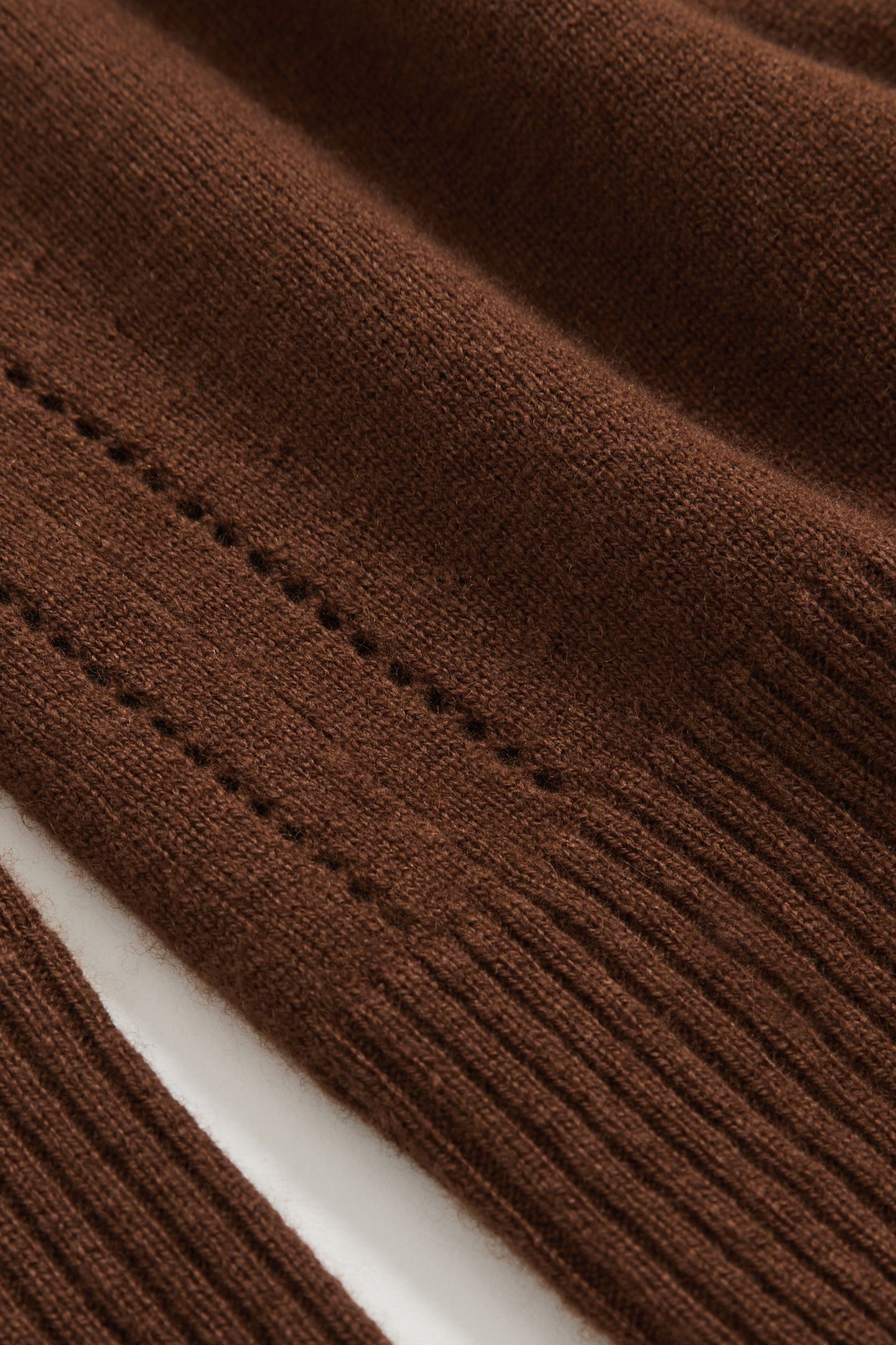 CREW NECK JUMPER TOFFEE BROWN 7