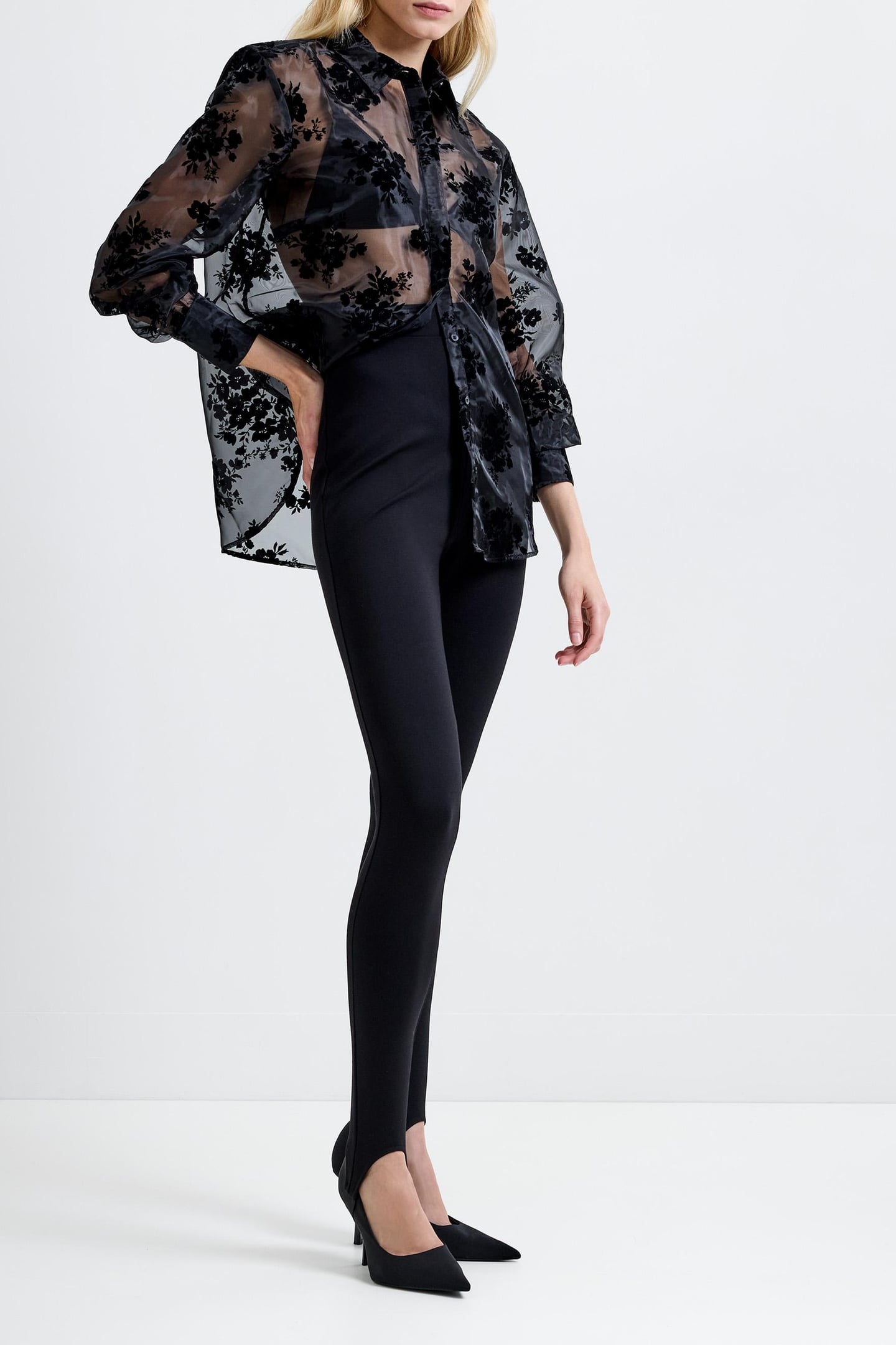 AVIRA PONTE LEGGING BLACKOUT 3