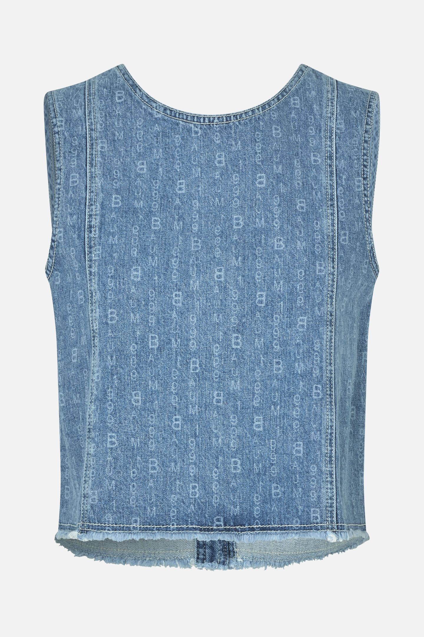 MADINE BLOUSE 99 DENIM BLUE 3