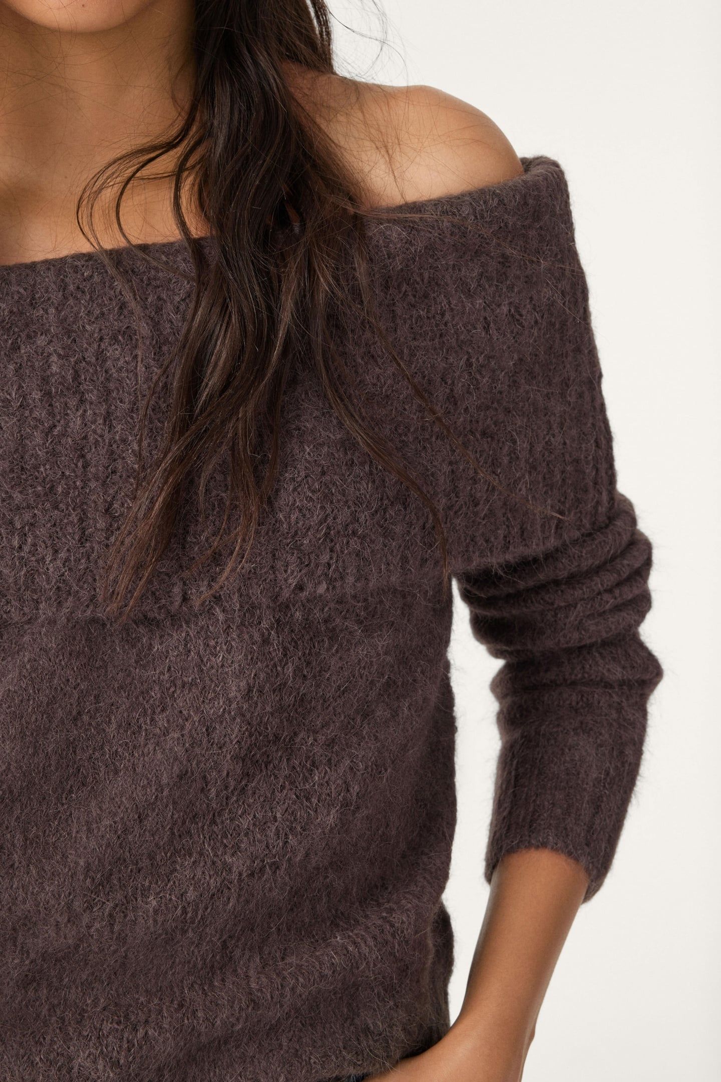 LONG SLEEVES KNIT CHOCO 4