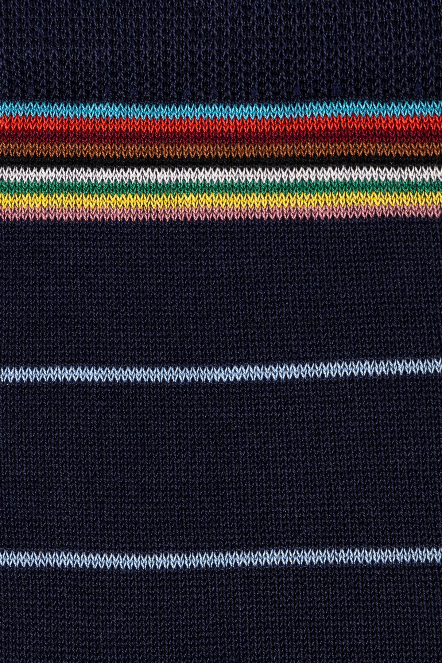MEN SOCK HAIDER PINSTRIPE NAVY 6