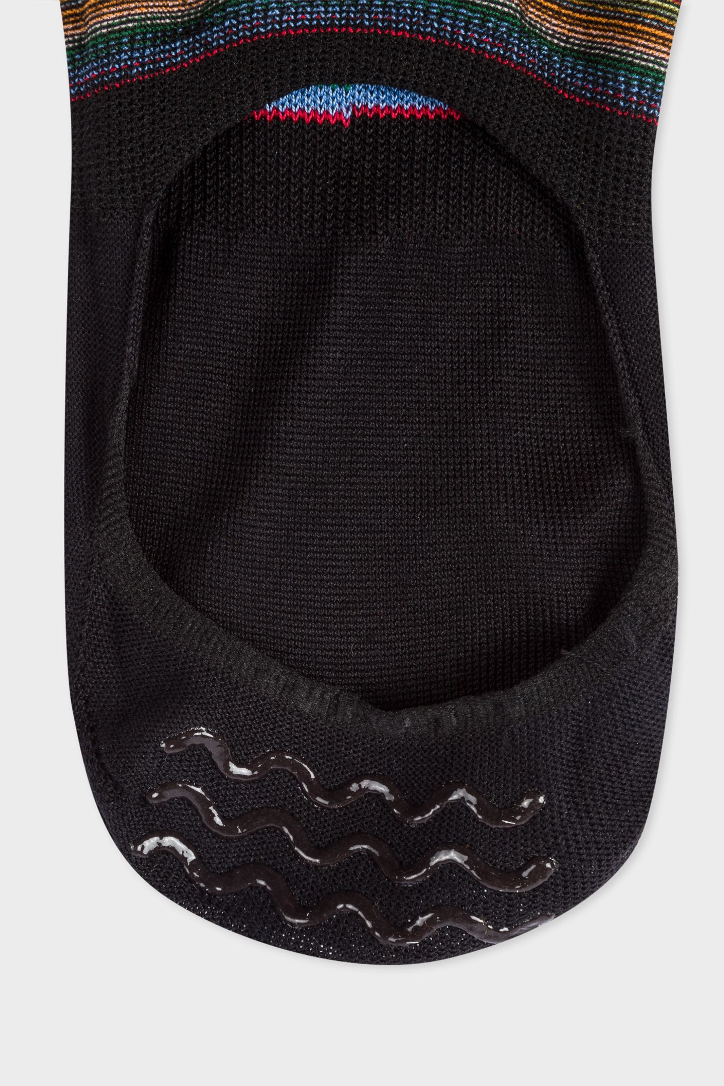 MEN SOCK NO SHW MLT BLK BLACK 3