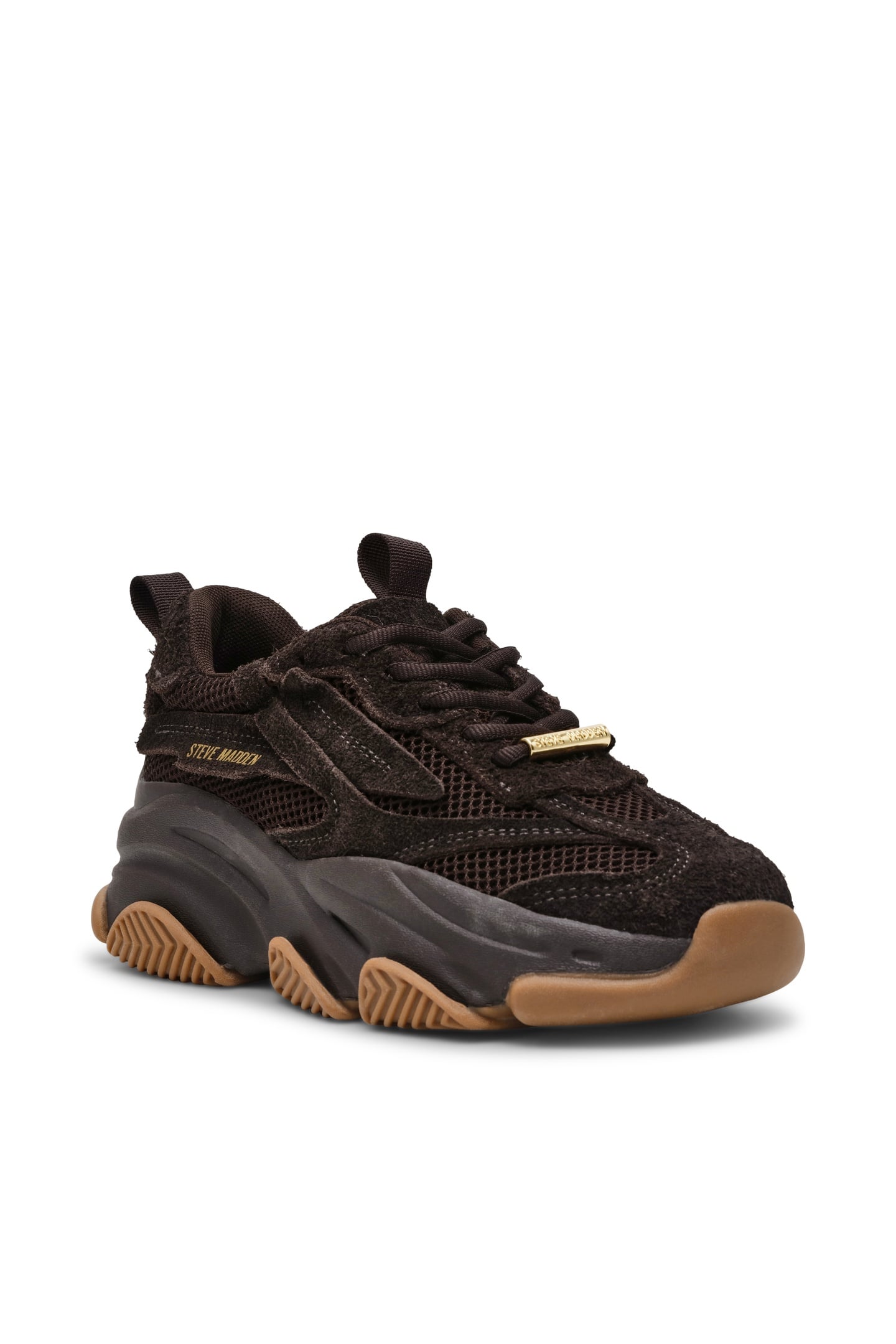 POSSESSION-E SNEAKERS CHOCOLATE BROWN SUEDE 3