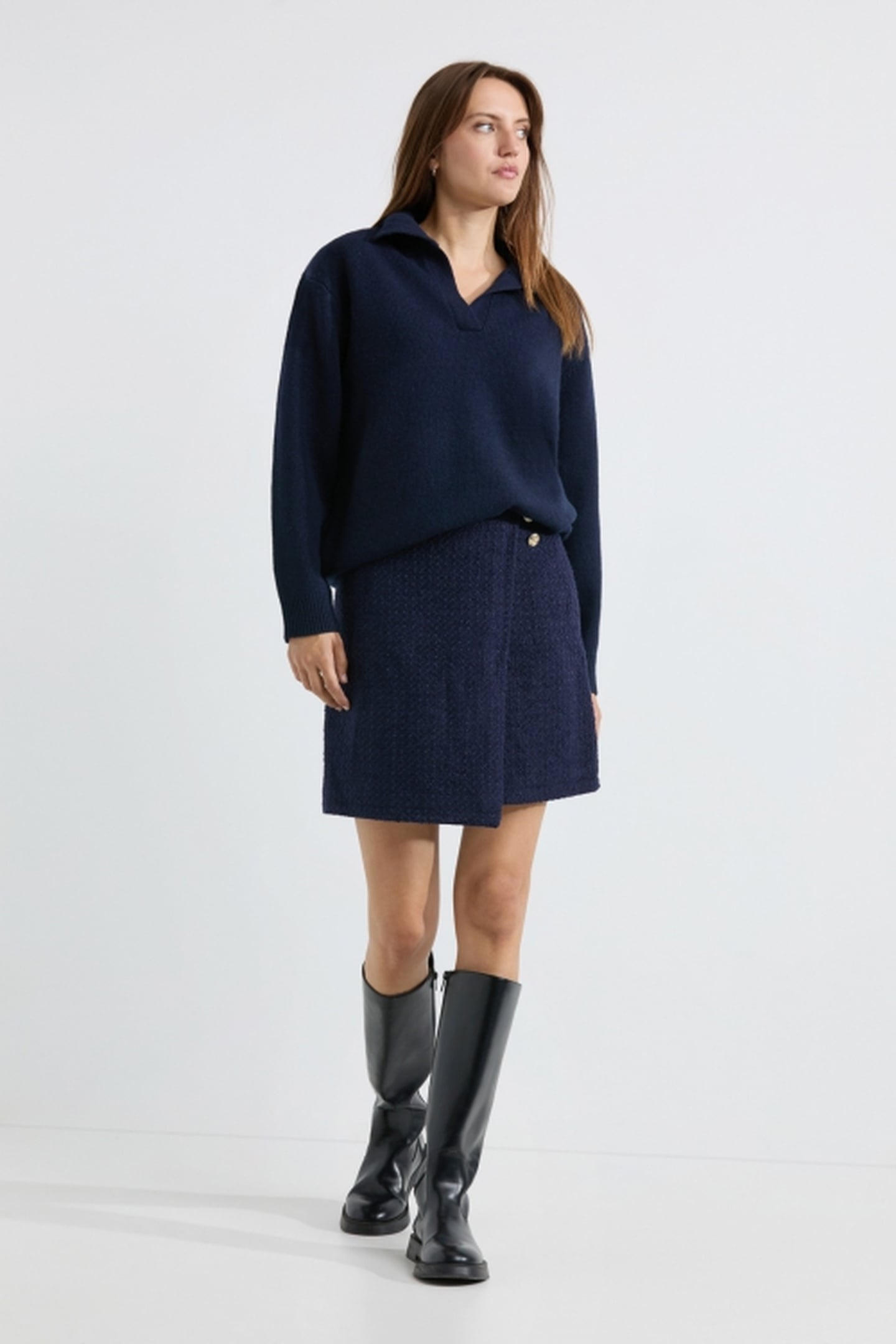 ANAIS SWEATER NAVY 1