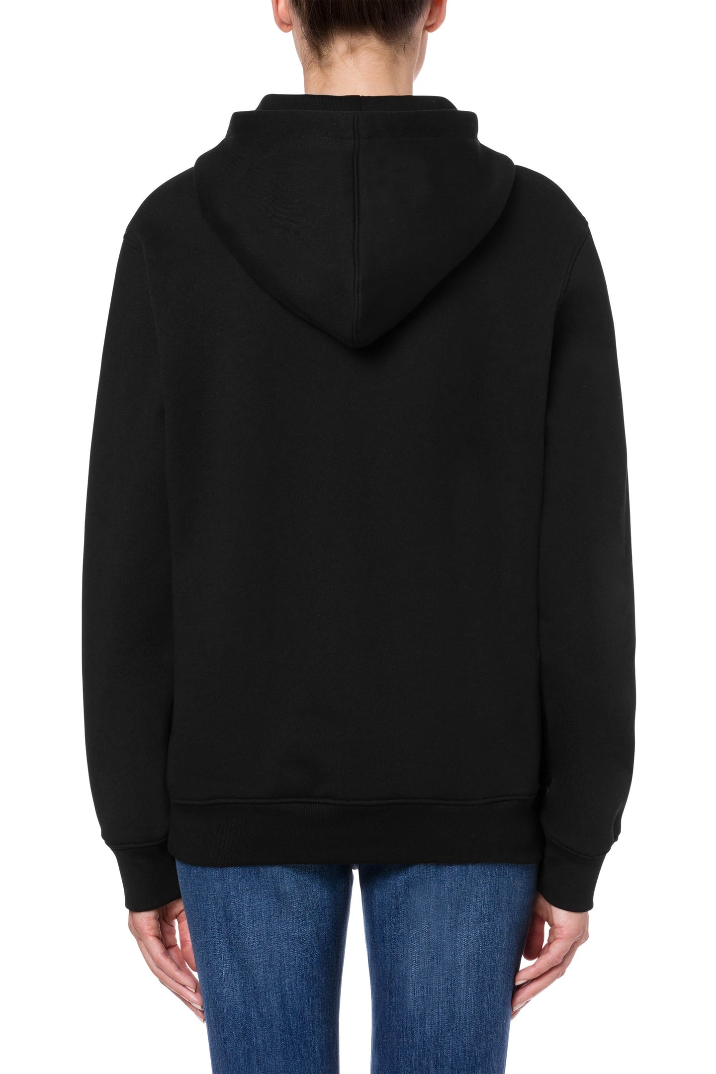 HAMBURGER HOODIE BLACK 2