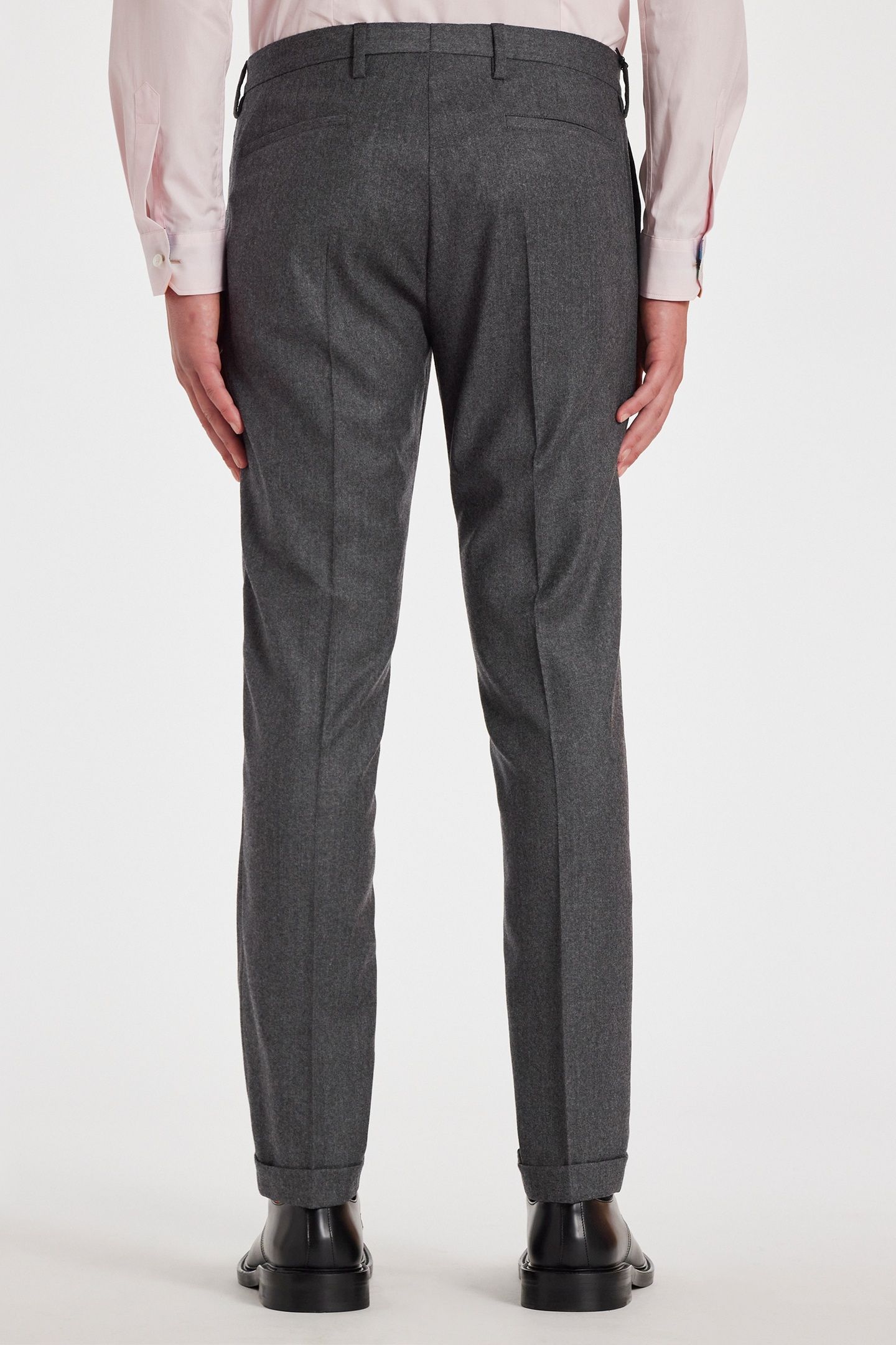 GENTS TROUSER GREY MELANGE 5