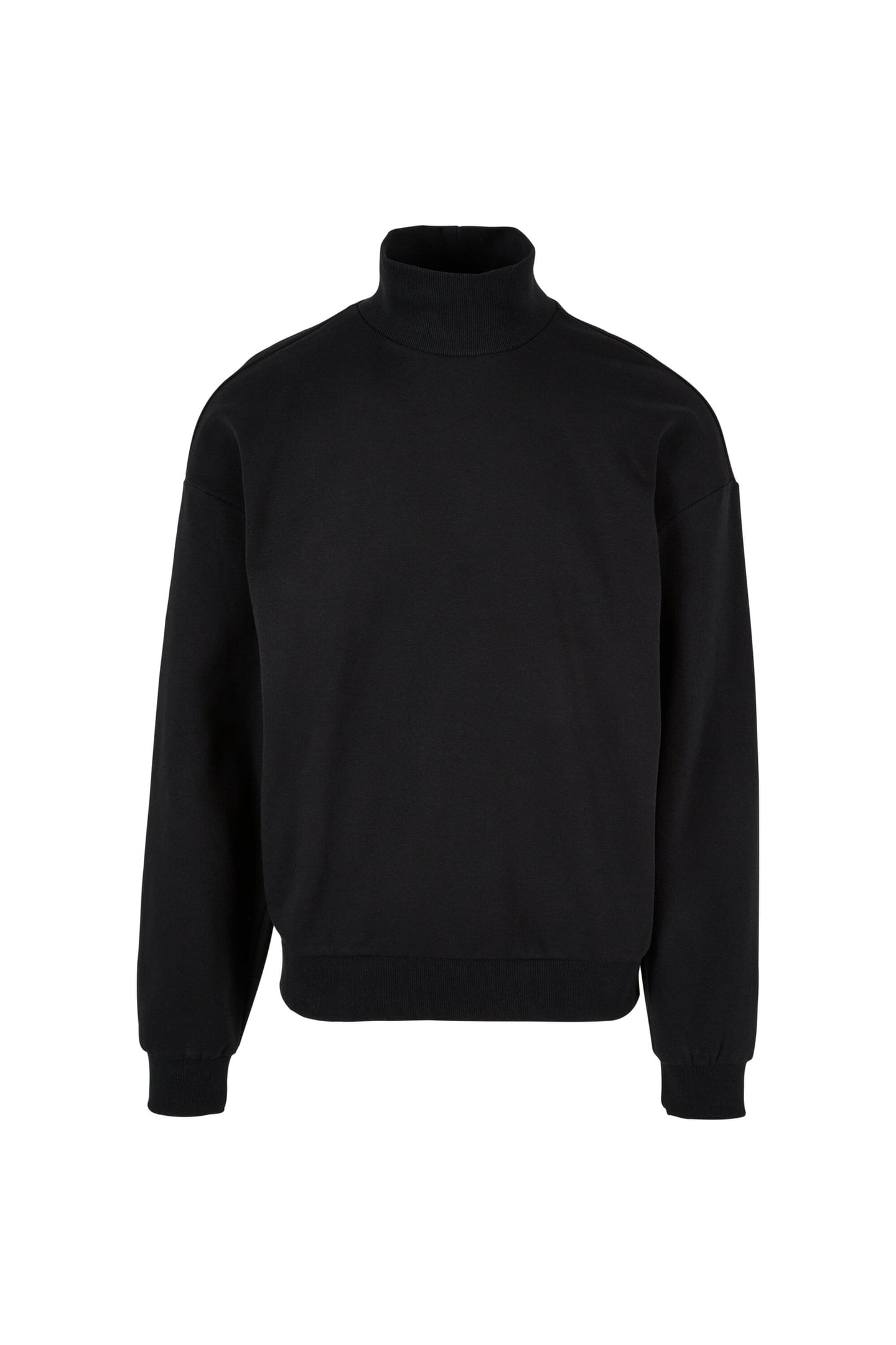 HIGH RIB NECK CREW BLACK 5