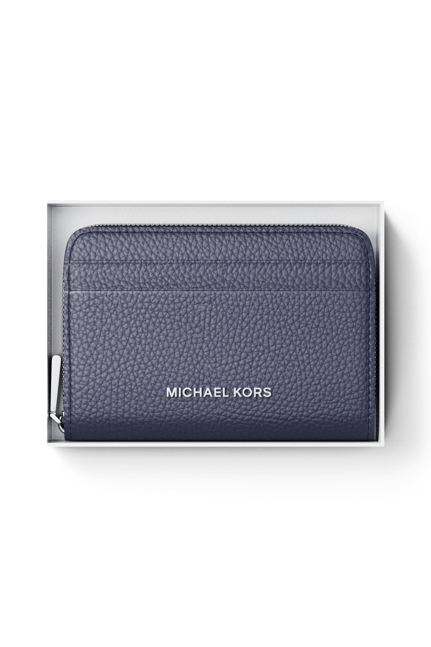 SMALL ZIP AROUND COIN CARD CASE DRESS BLUES 4