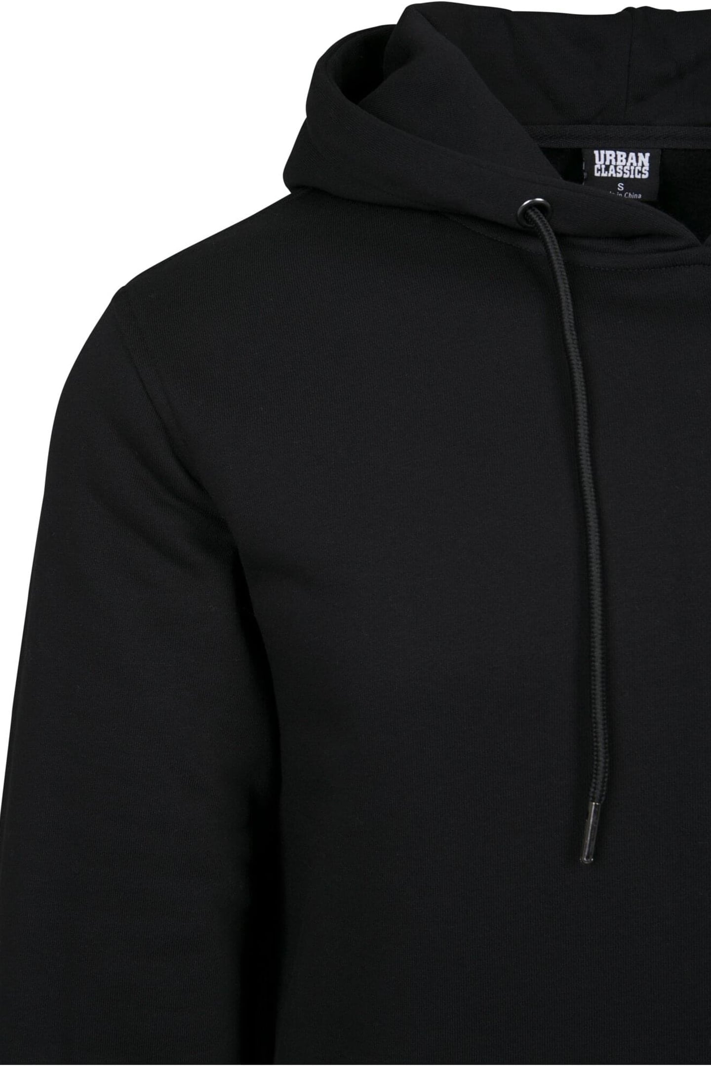 BASIC TERRY HOODY BLACK 8