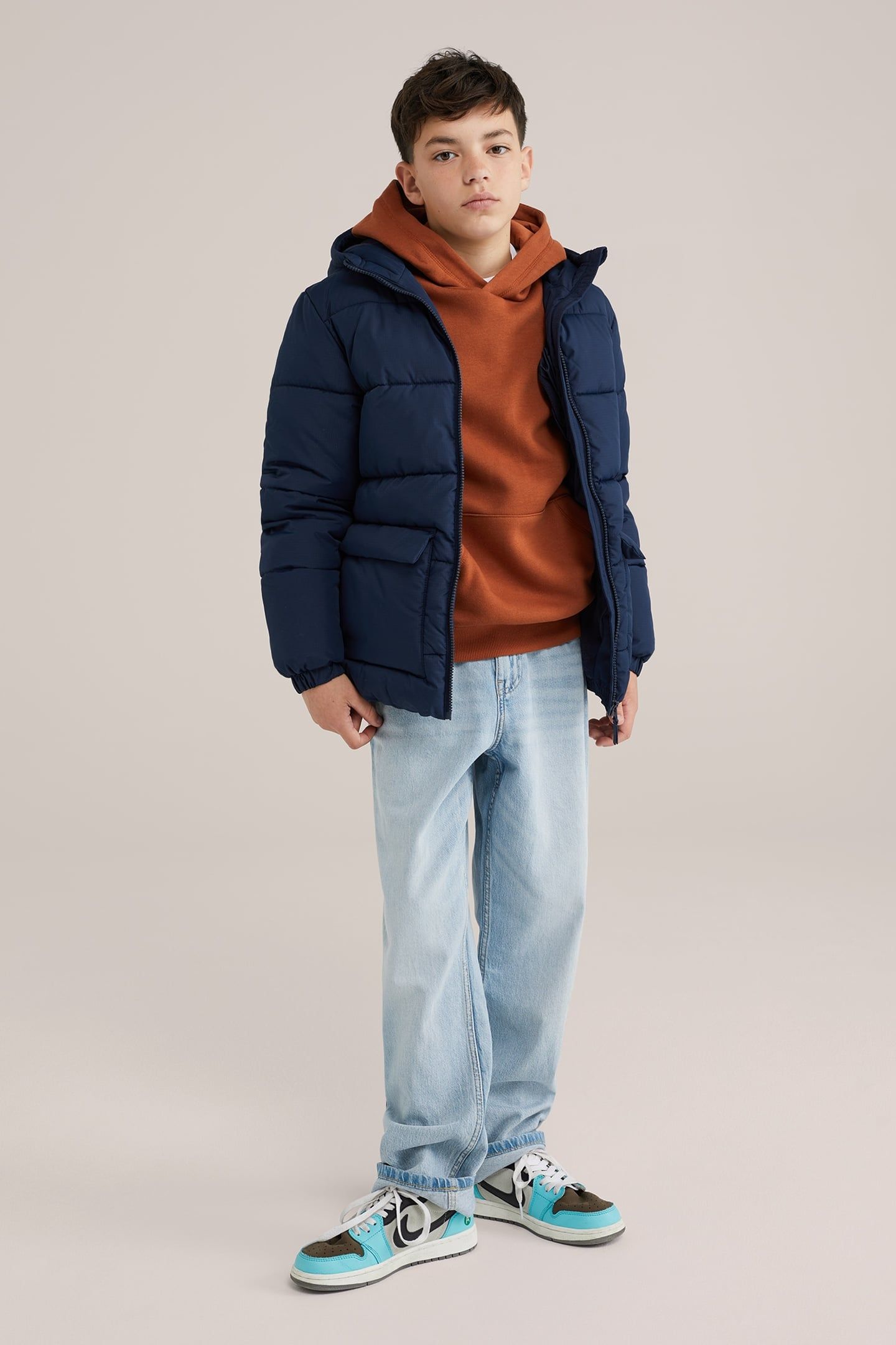 SWEATER RUST BROWN 1