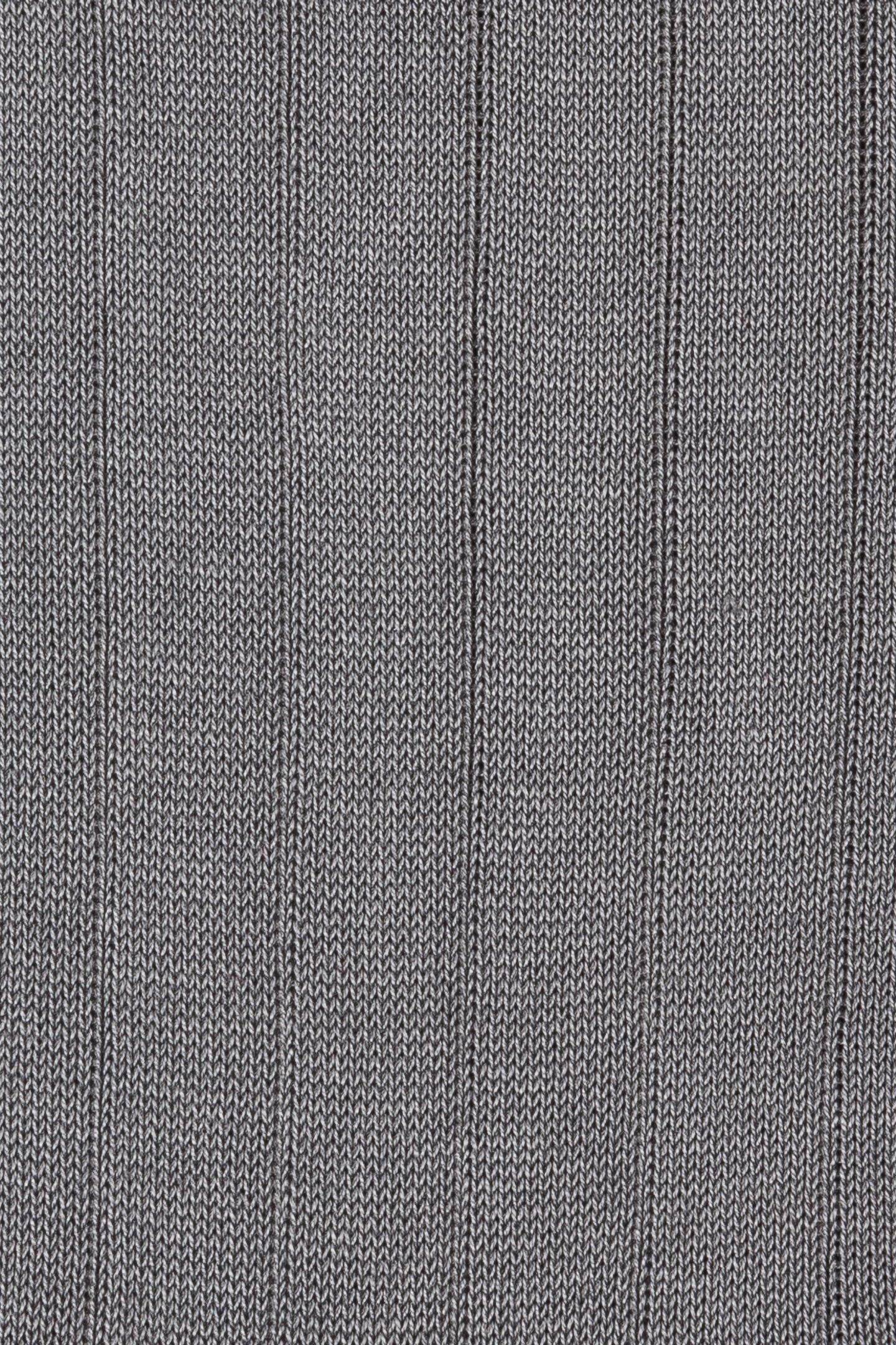 MEN SOCK PLAIN CONTRAST SLATE 4