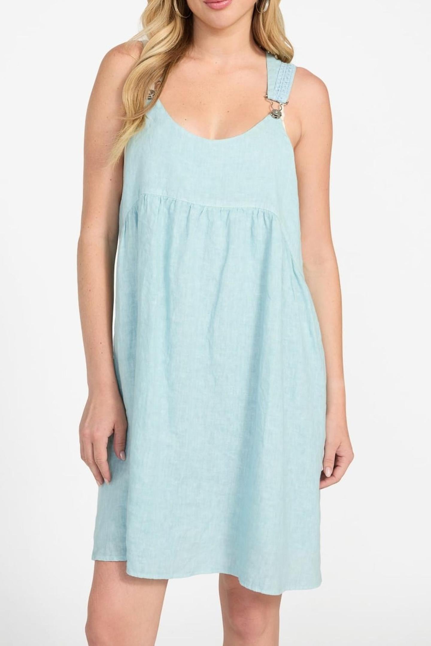 GRETEL SL DRESS SEAFOAM MIST 5