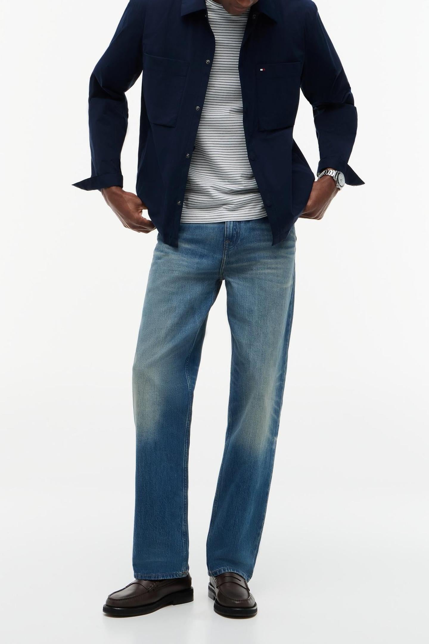 SPORTY TECH SHIRT JACKET CARBON NAVY 2