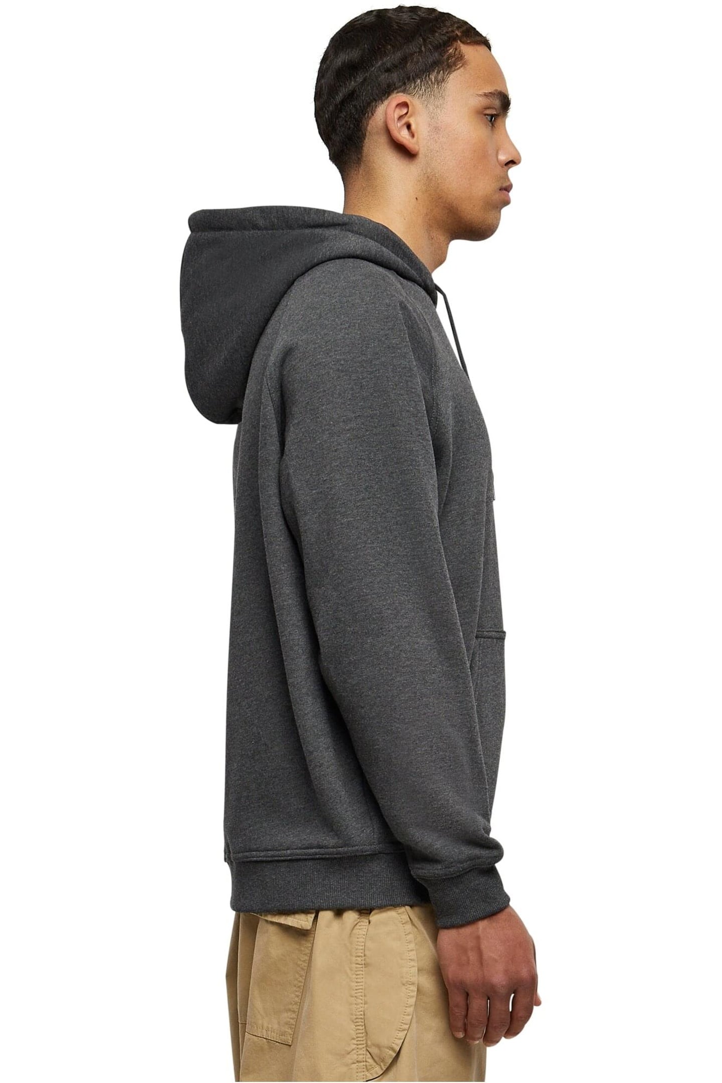 BLANK HOODY CHARCOAL 4