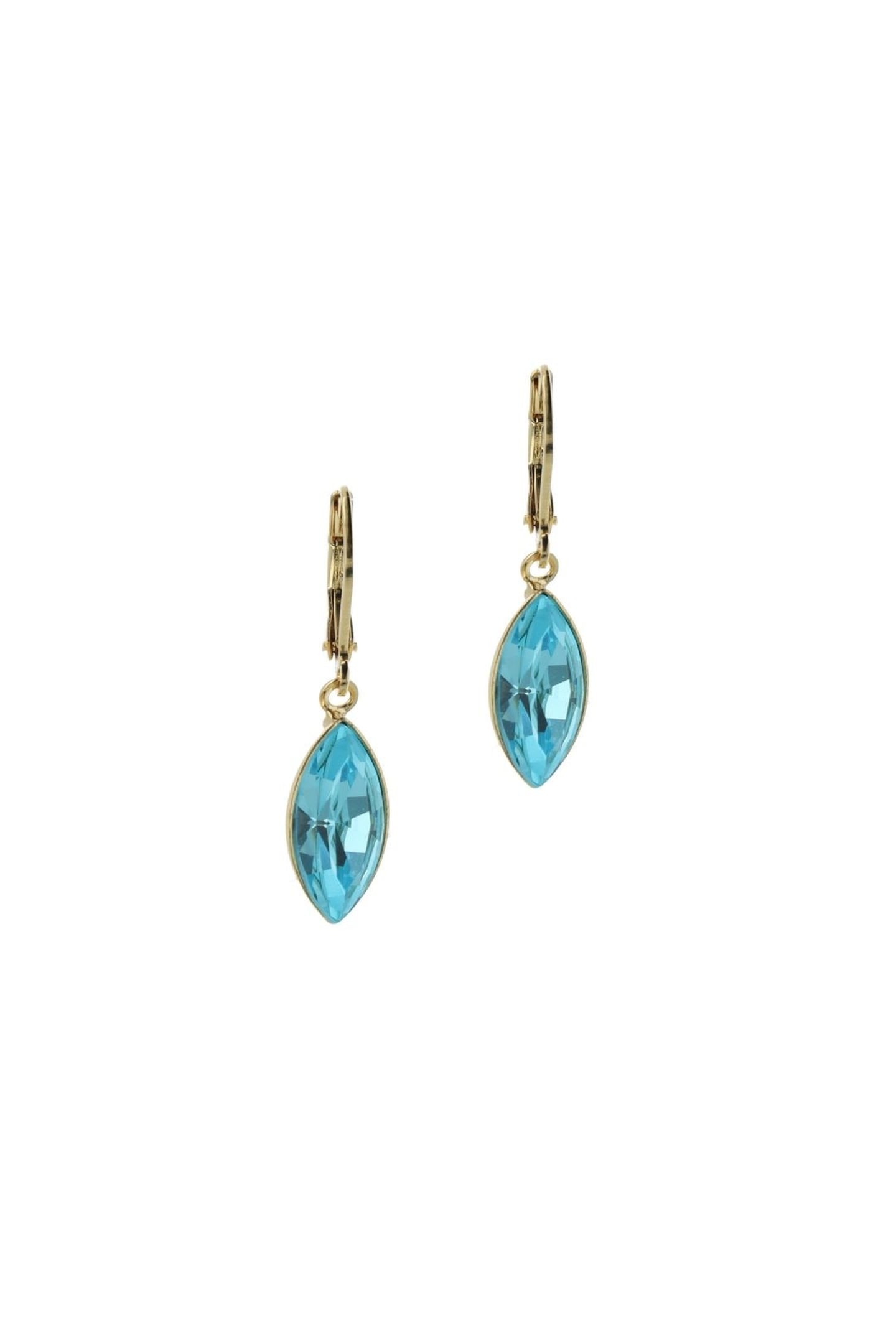 BLOSSOM AQUA EARHANGERS BLUE 3