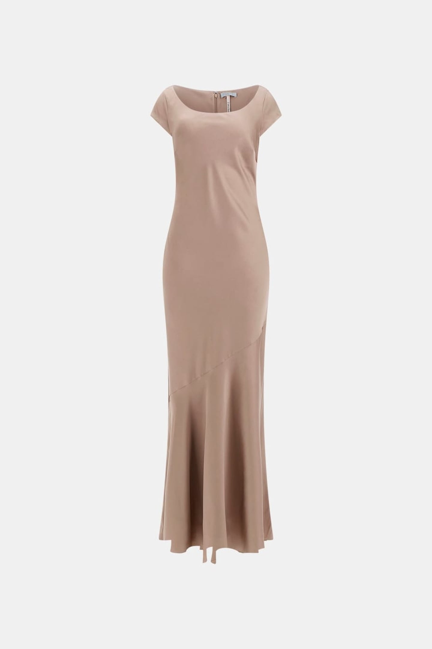 SS SILVANA LONG DRES SILK TAUPE 4