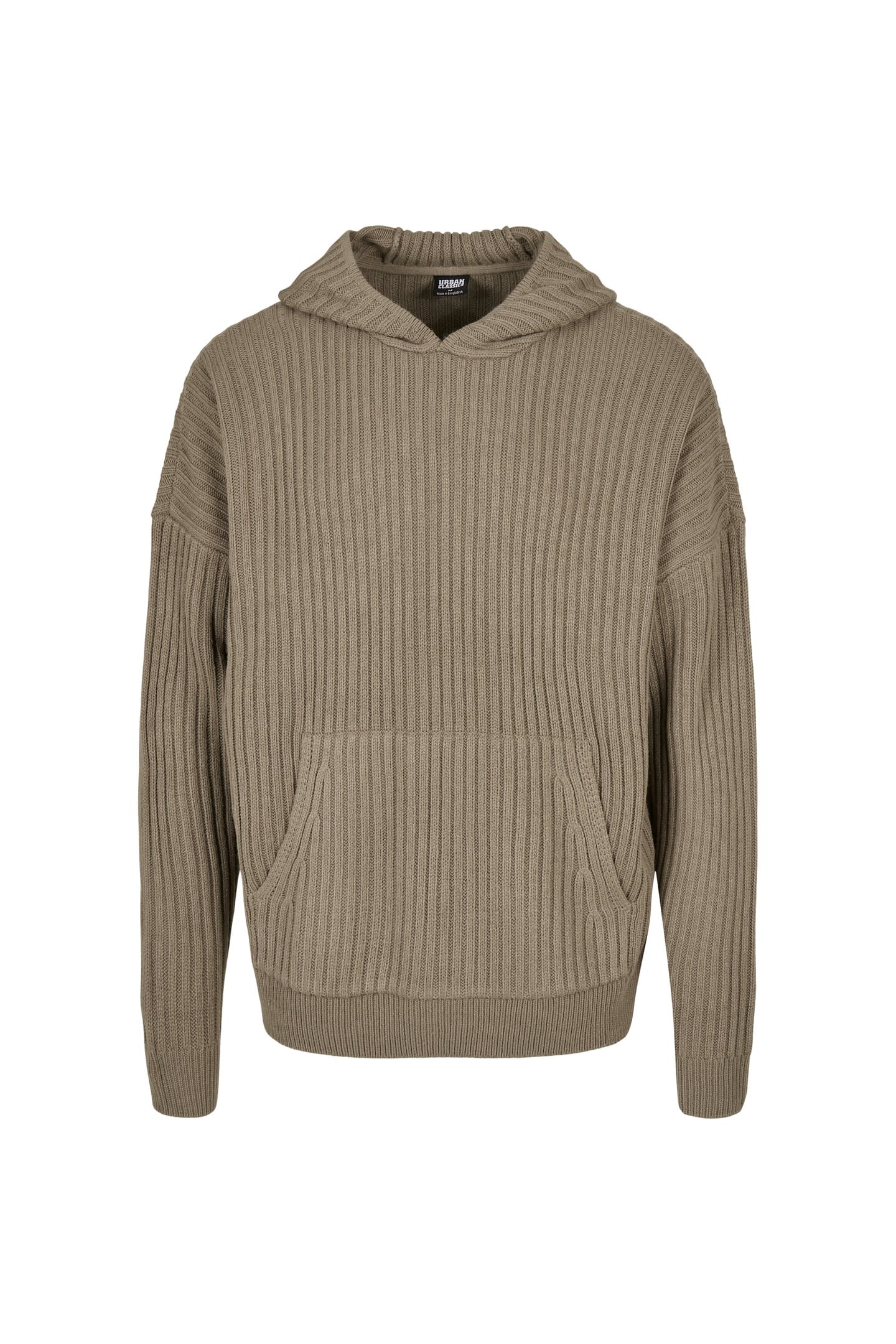 KNITTED HOODY DARKKHAKI 5