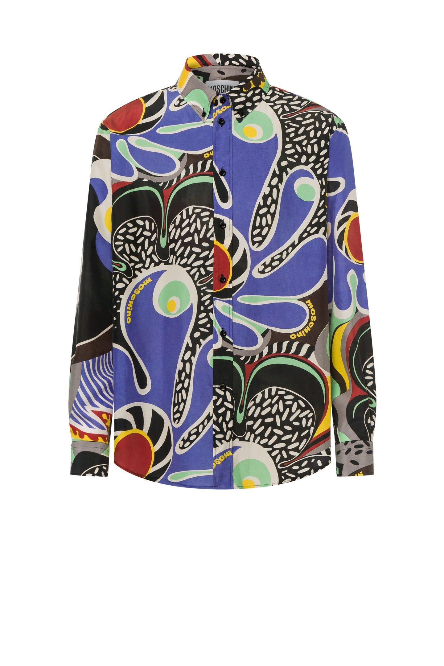 PSYCHEDELIC PRINT HABOTAI SHIRT MULTICOLOR 3